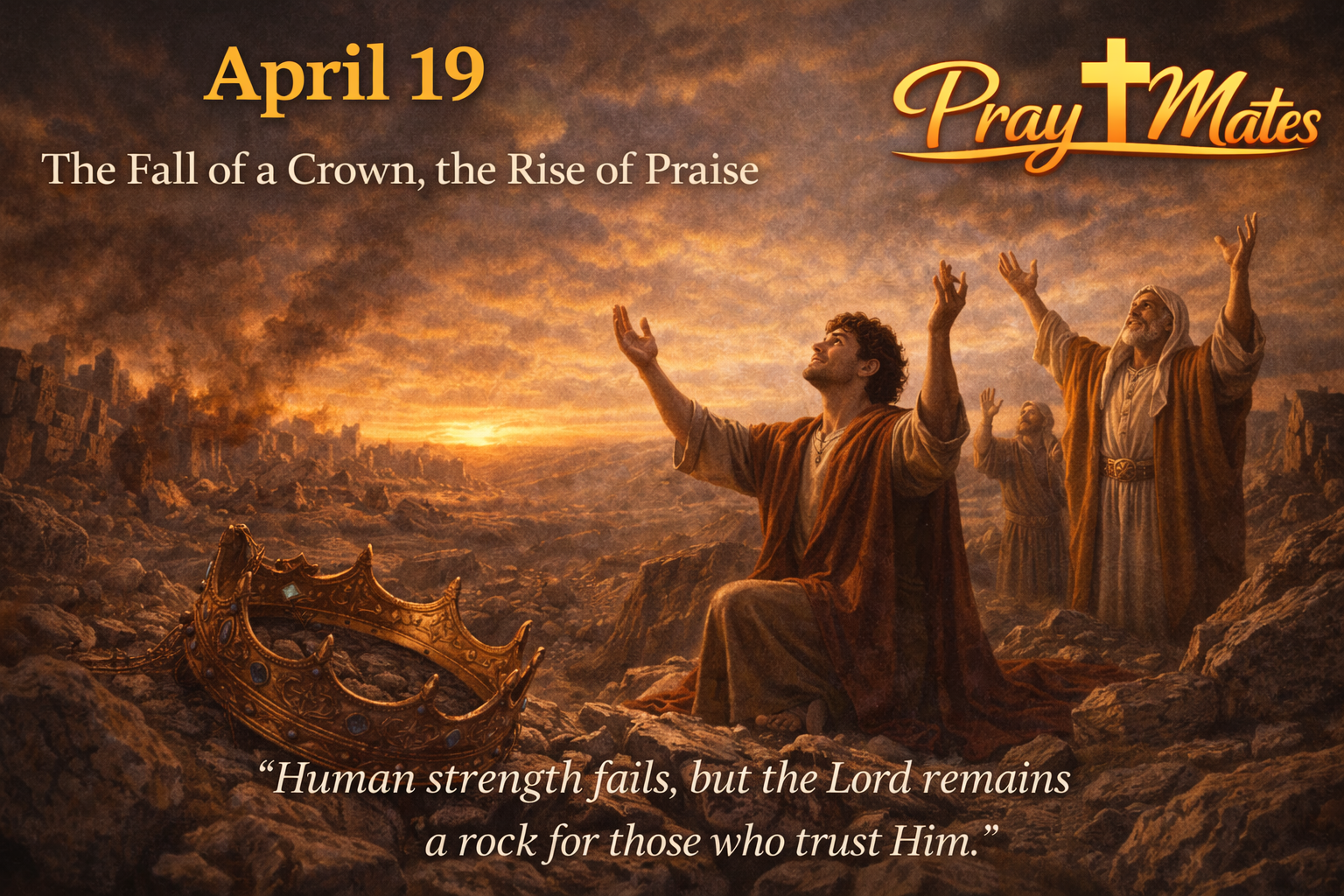 April 19 — The Fall of Saul and the Song of Deliverance