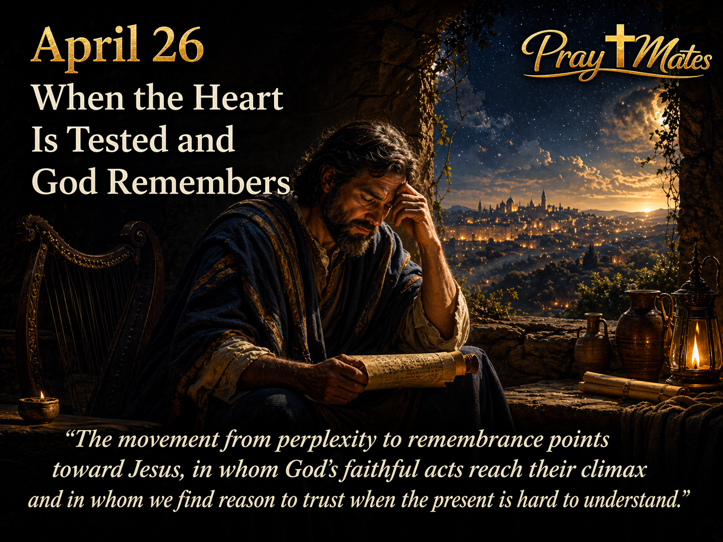 April 26 — When the Heart Is Tested and God Remembers