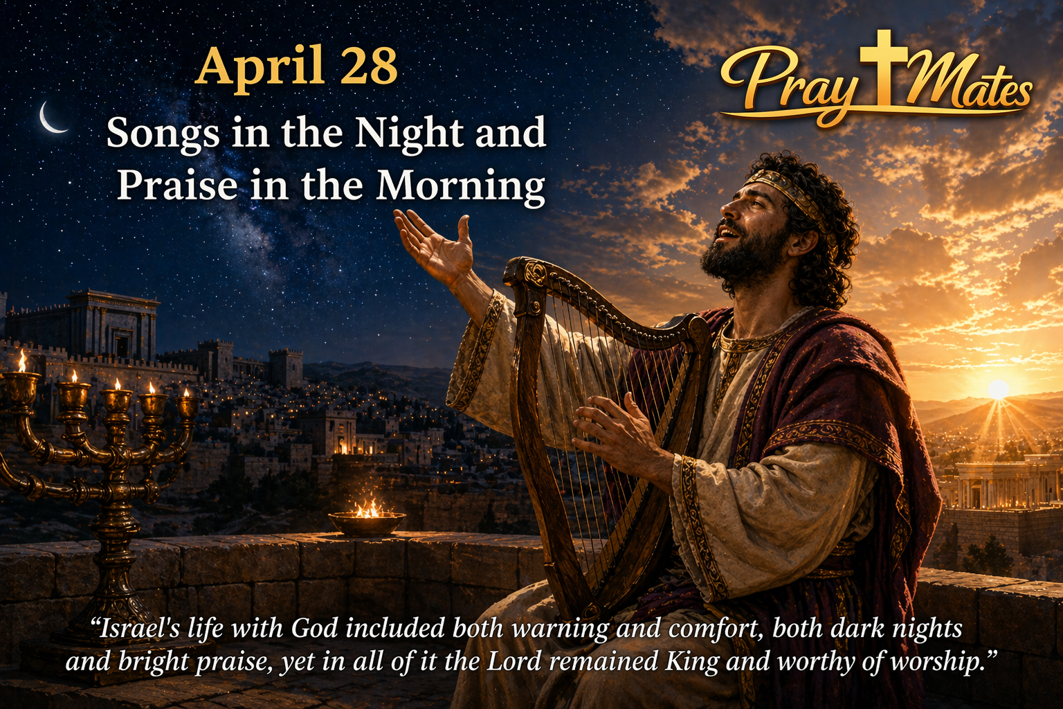 April 28 — Songs in the Night and Praise in the Morning