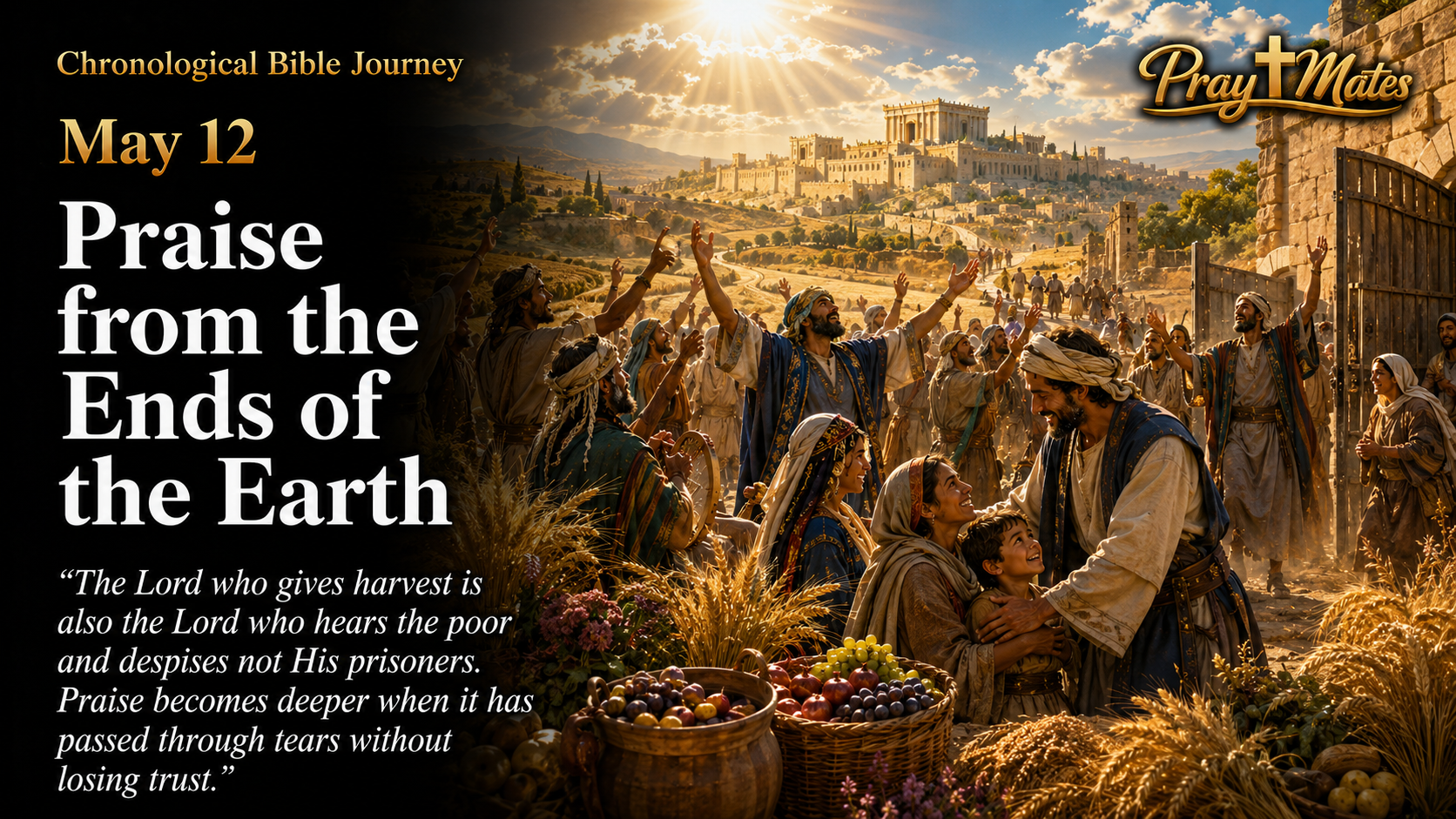 May 12 — Praise from the Ends of the Earth