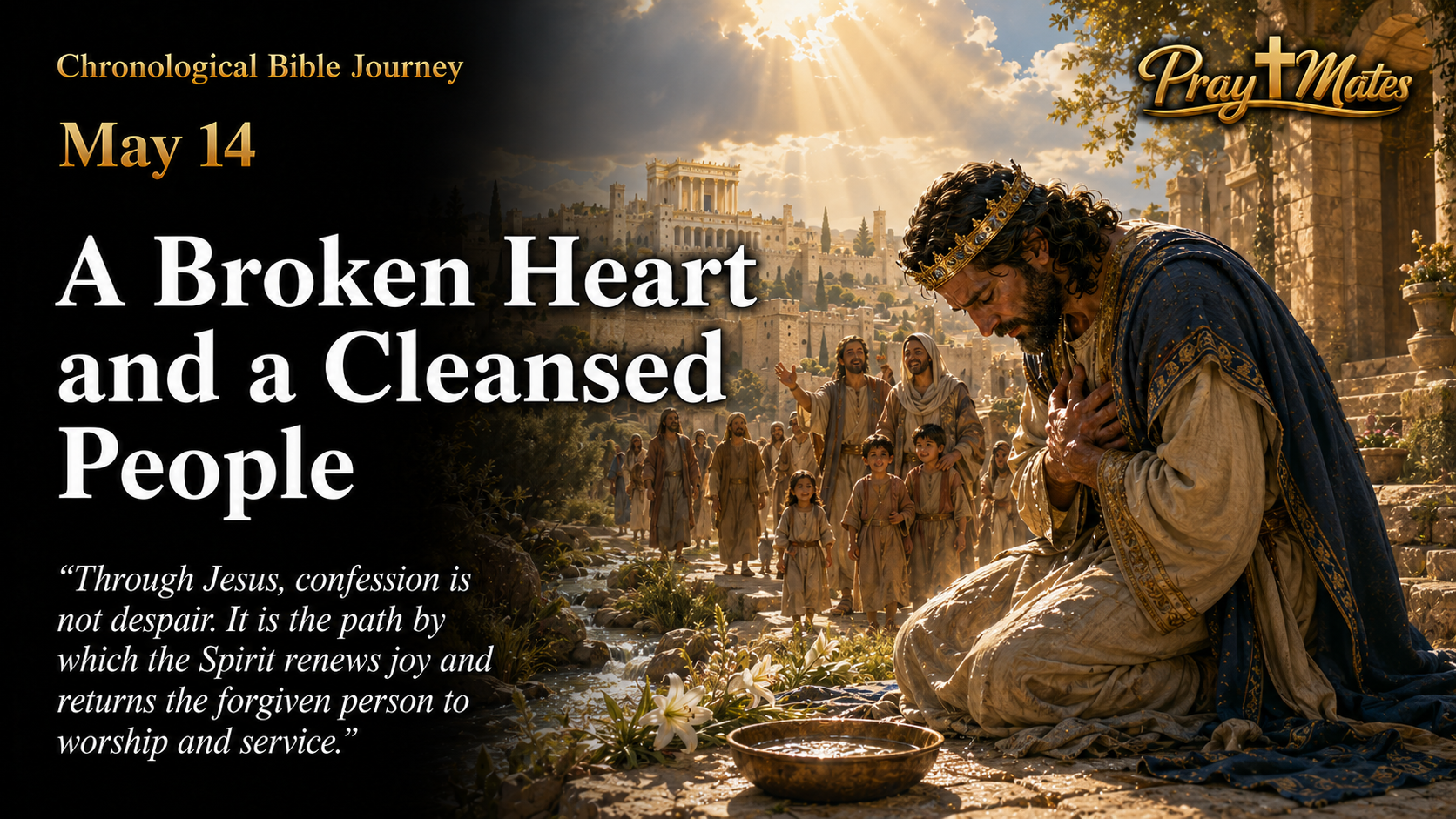 May 14 — A Broken Heart and a Cleansed People