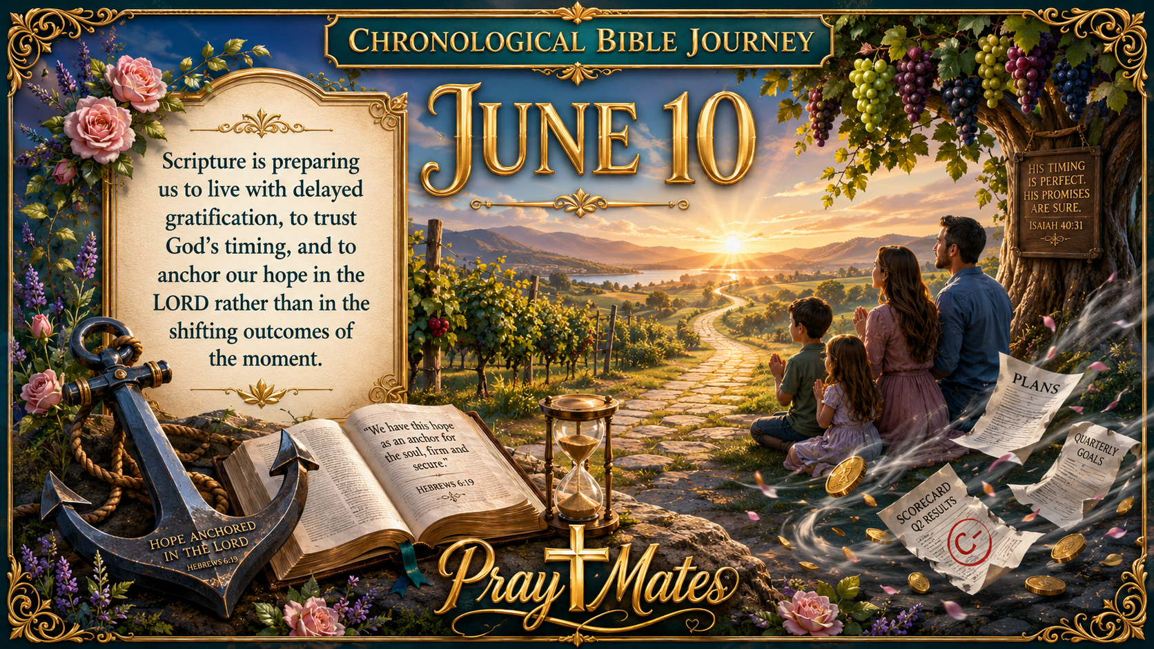June 10 — Training, Treasure, and the Fear of the Lord