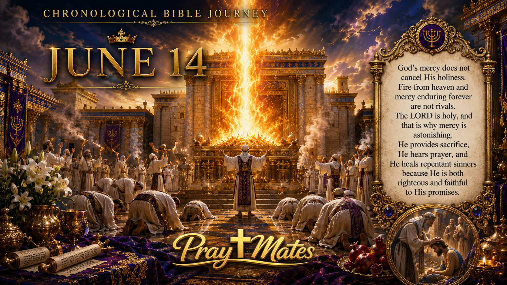June 14 — Mercy That Answers with Fire