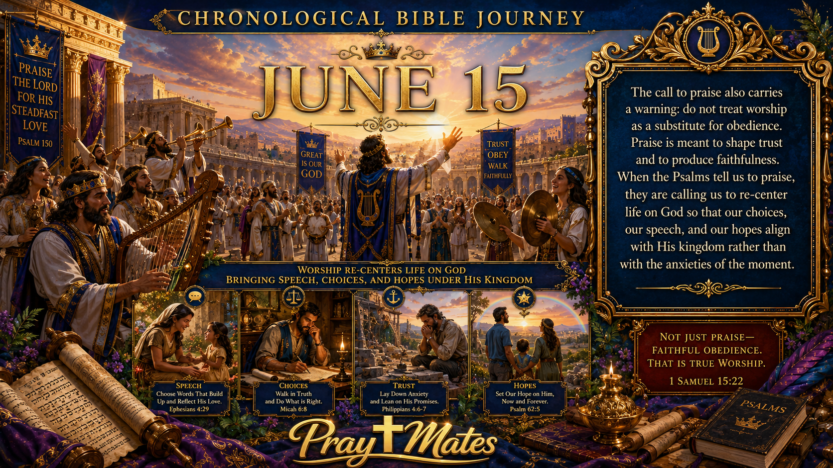 June 15 — Hallelujah in the Night Watch
