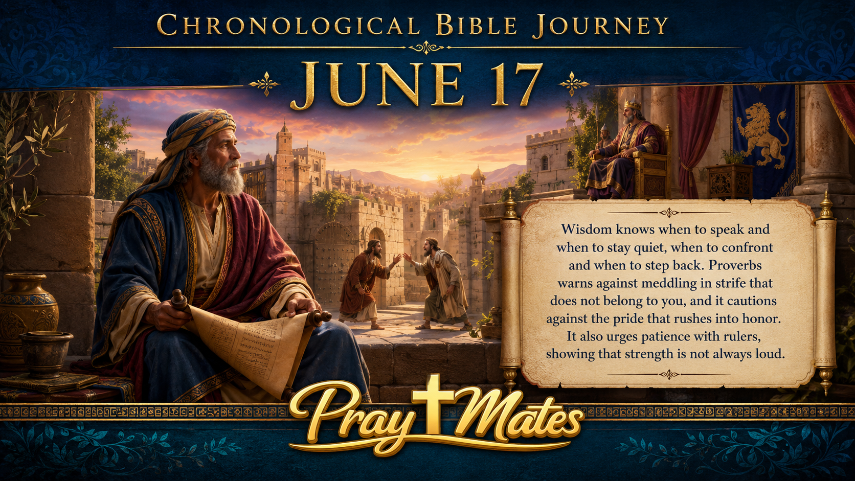 June 17 — The Wisdom of Restraint