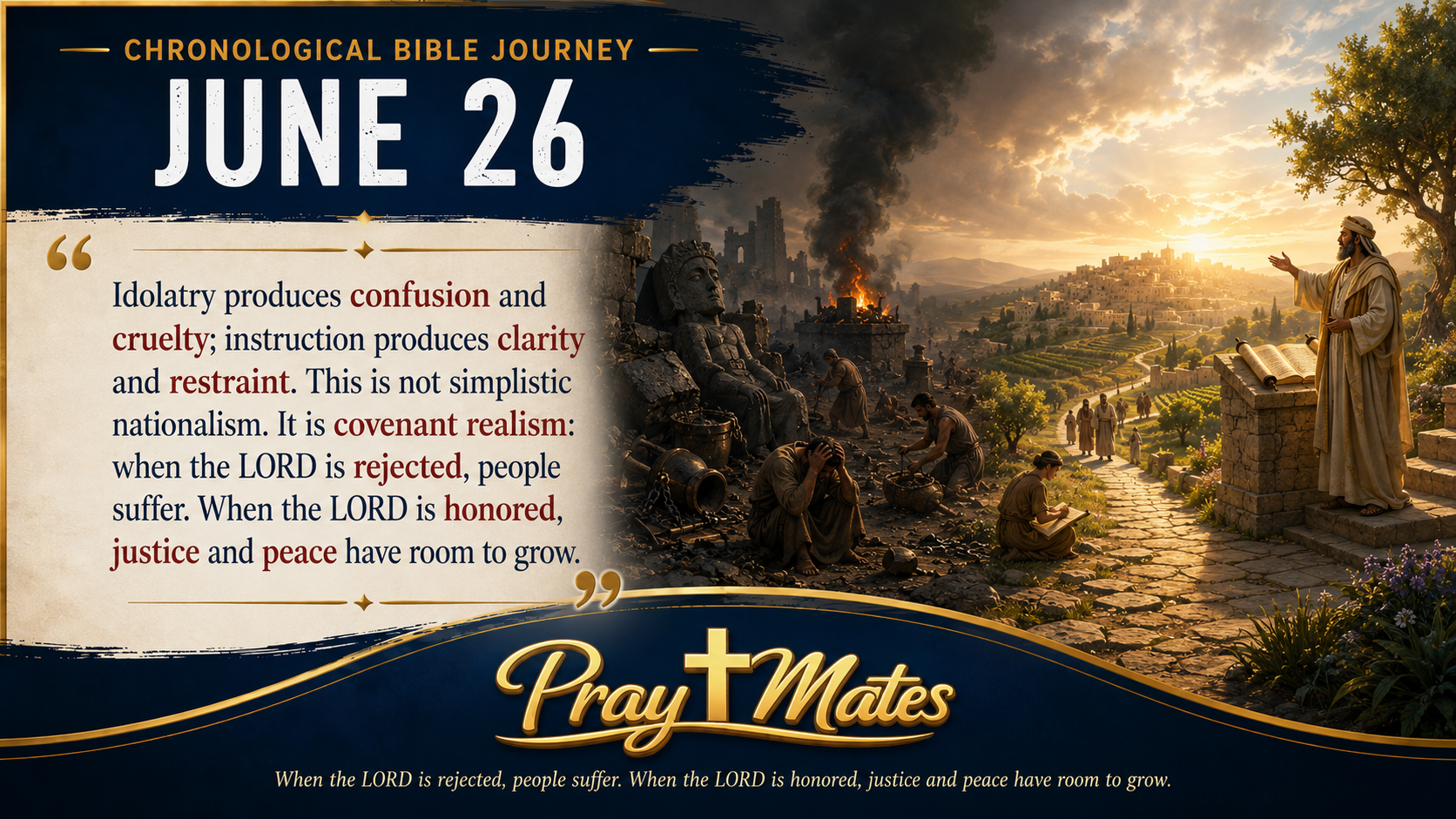 June 26 — Two Kings, Two Directions