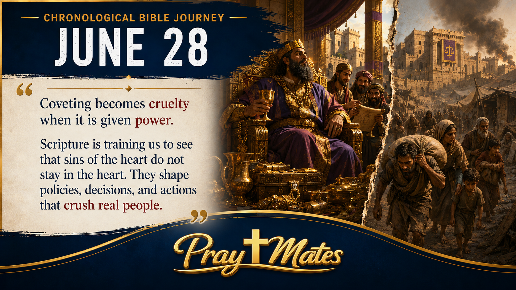 June 28 — The Vineyard and the Throne