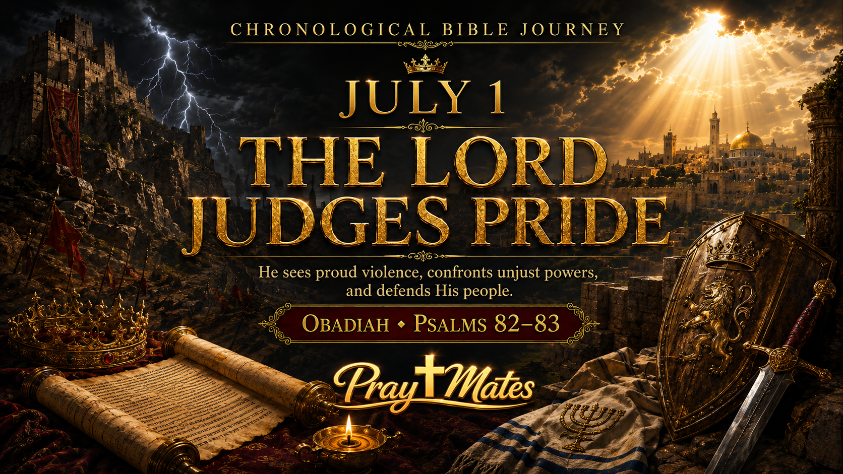 July 1 — The Kingdom Shall Be the Lord's