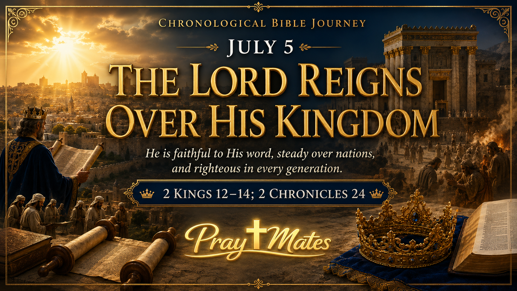 July 5 — Repairing the House, Guarding the Heart