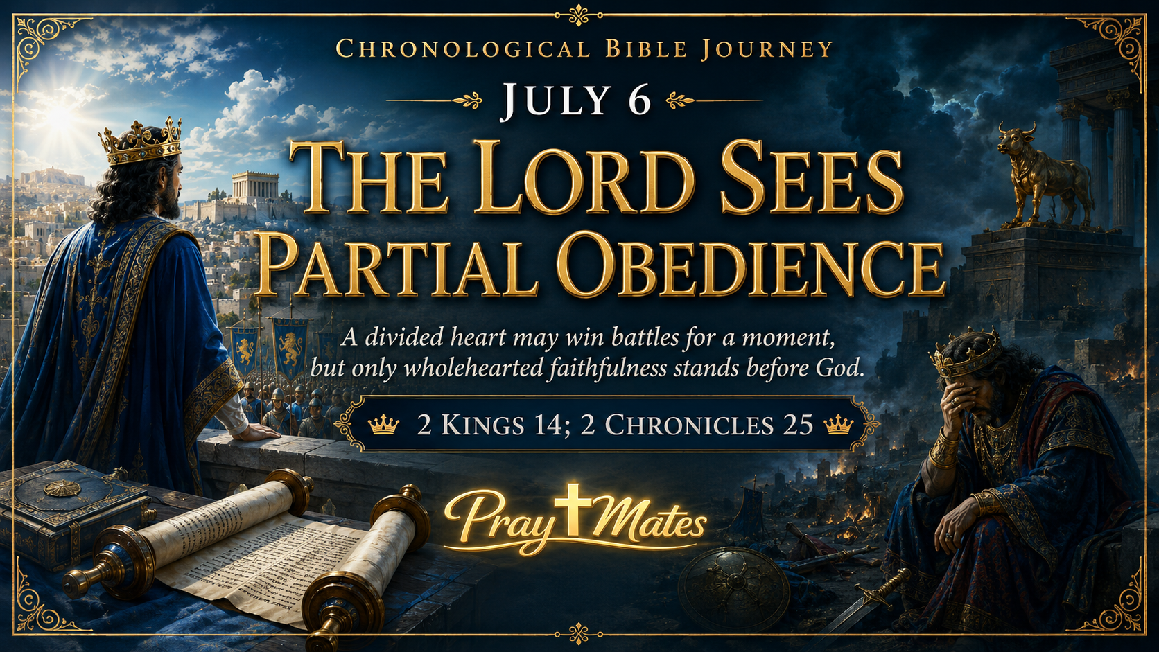 July 6 — Strength That Forgets Its Source