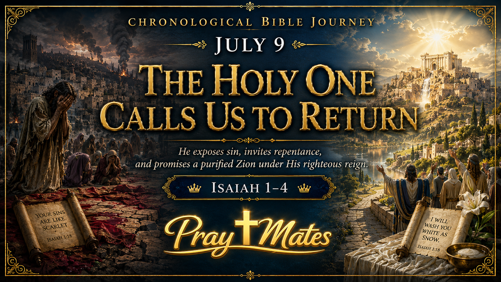 July 9 — Reasoning With a Sin-Sick People