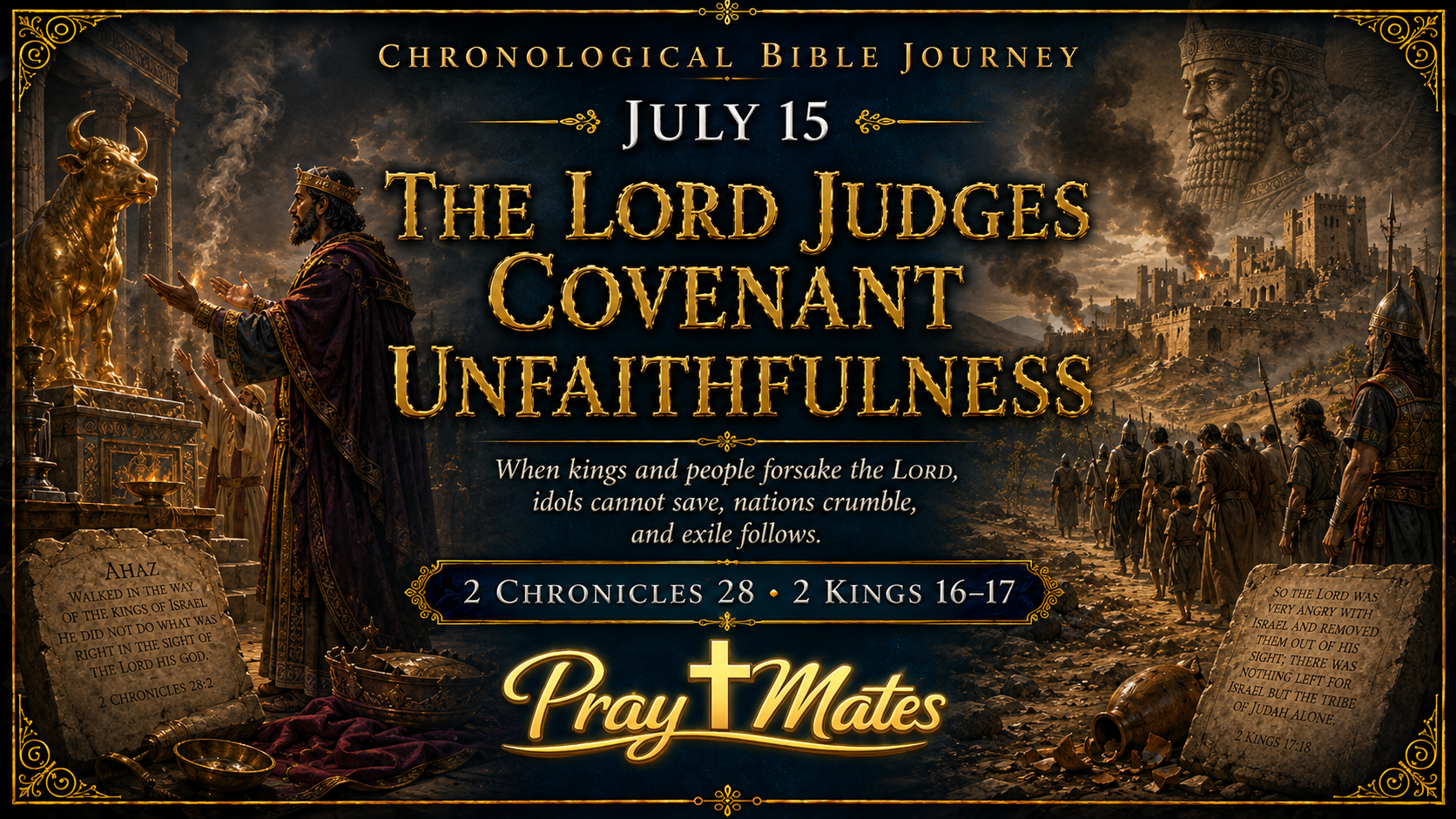 July 15 — When a Nation Forgets the Lord