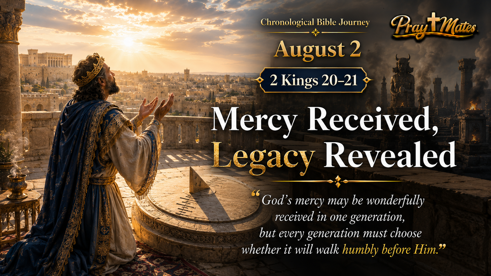 Mercy Received, Legacy Revealed