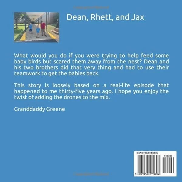 Dean's Dream Team Paperback – Large Print, June 10, 2023
by Granddaddy Greene  ($15 Paperback - Amazon)