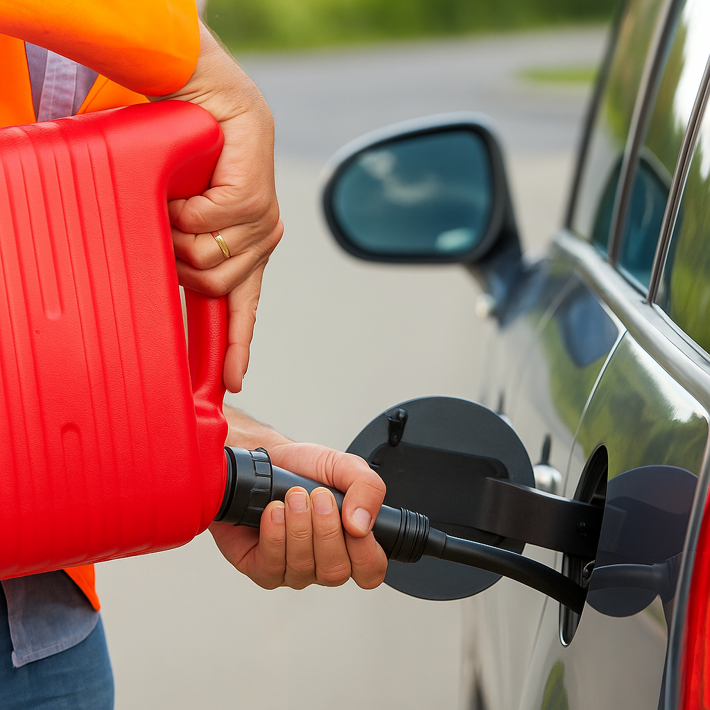 Starline Towing in Oakland, CA delivering fuel