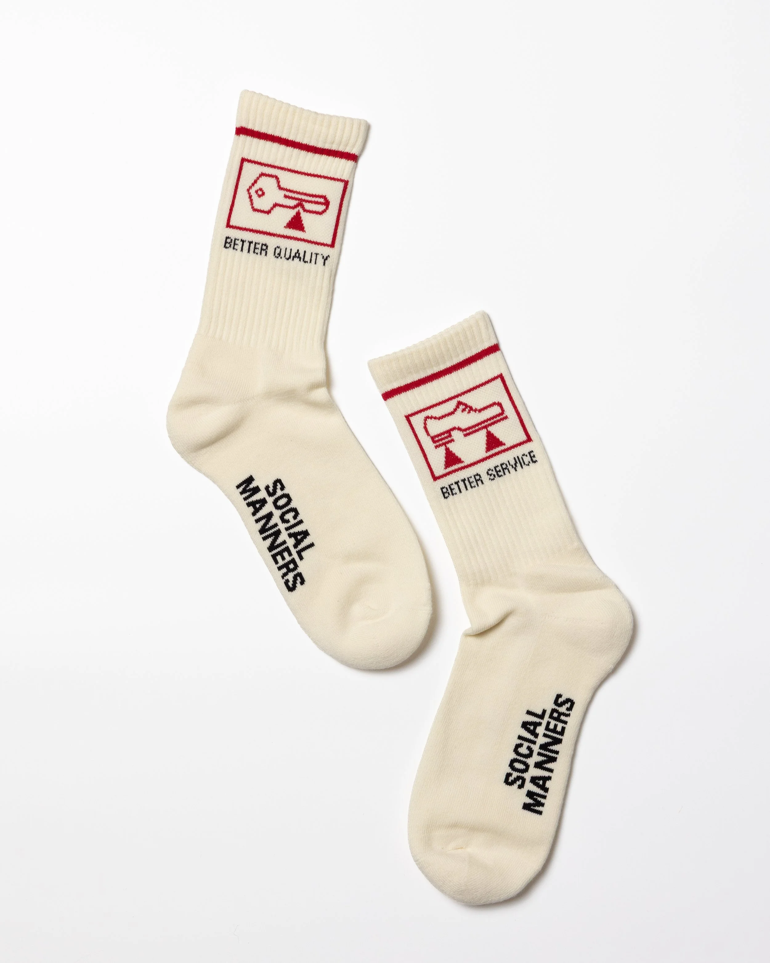 Social Manners Socks