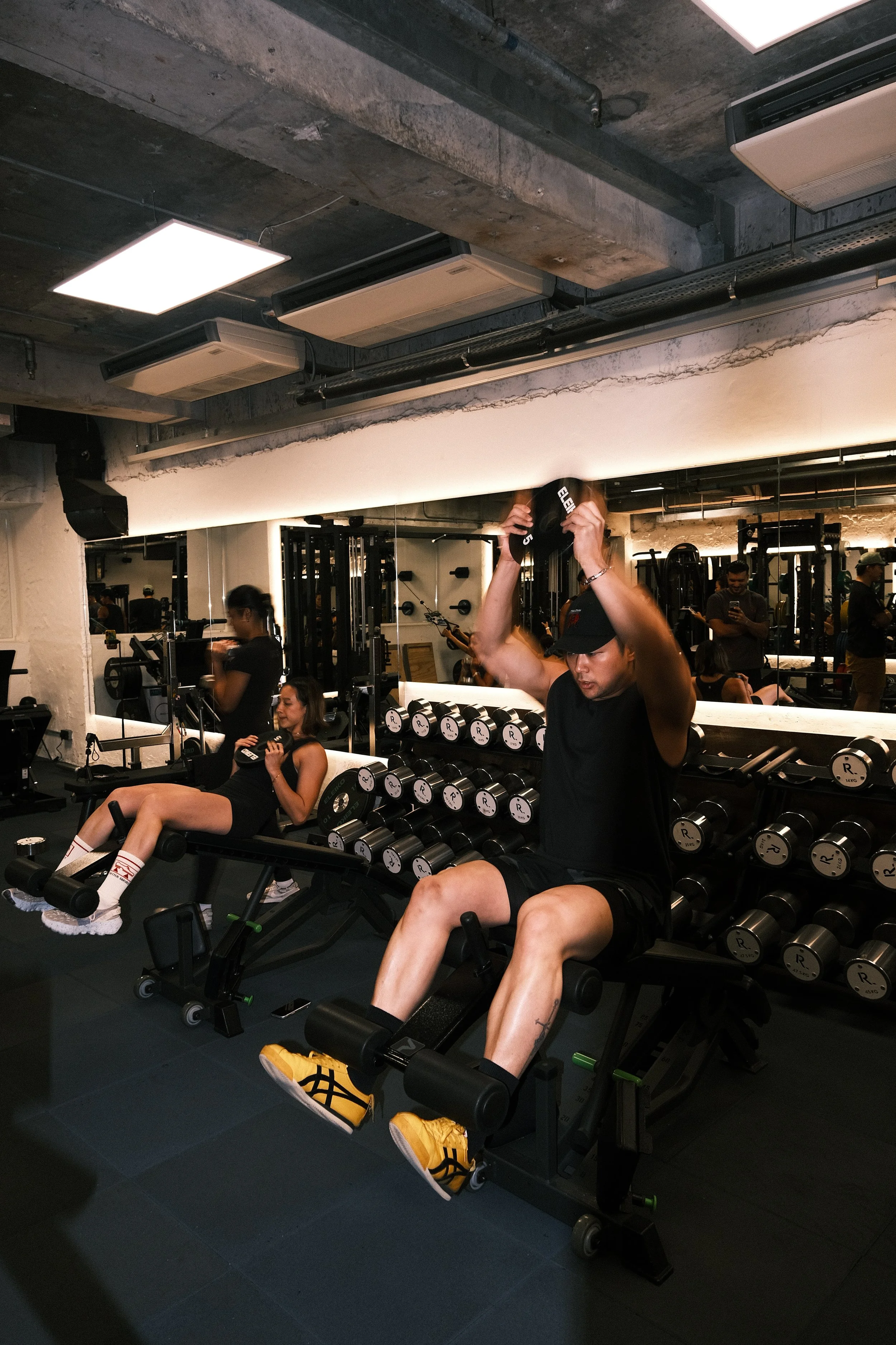 Hong Kong gym partner workout session — Social Goods Modern Bakery wellness collaboration.