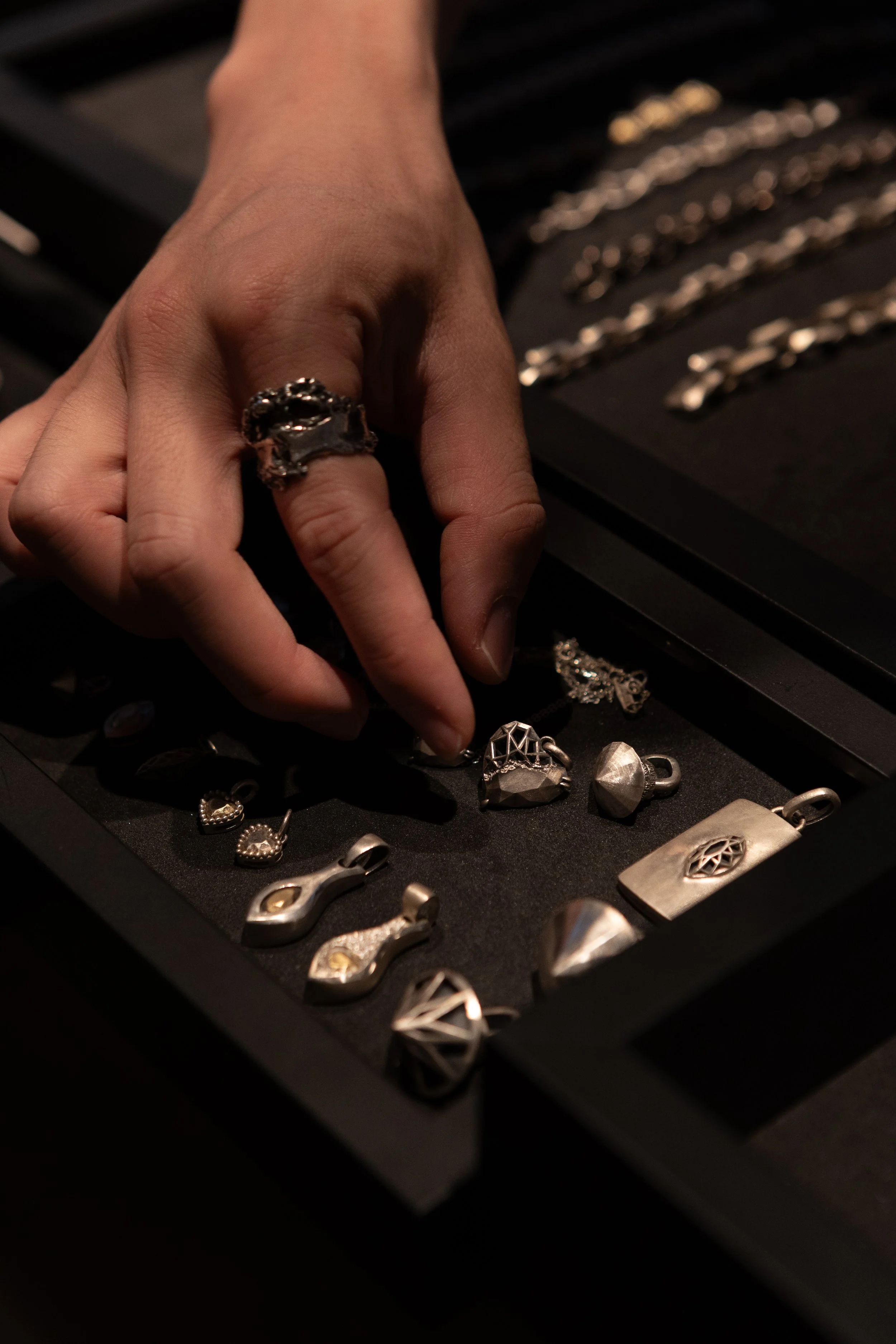 Editorial — handmade silver jewellery from a Hong Kong maker, Social Goods Modern Bakery community feature.