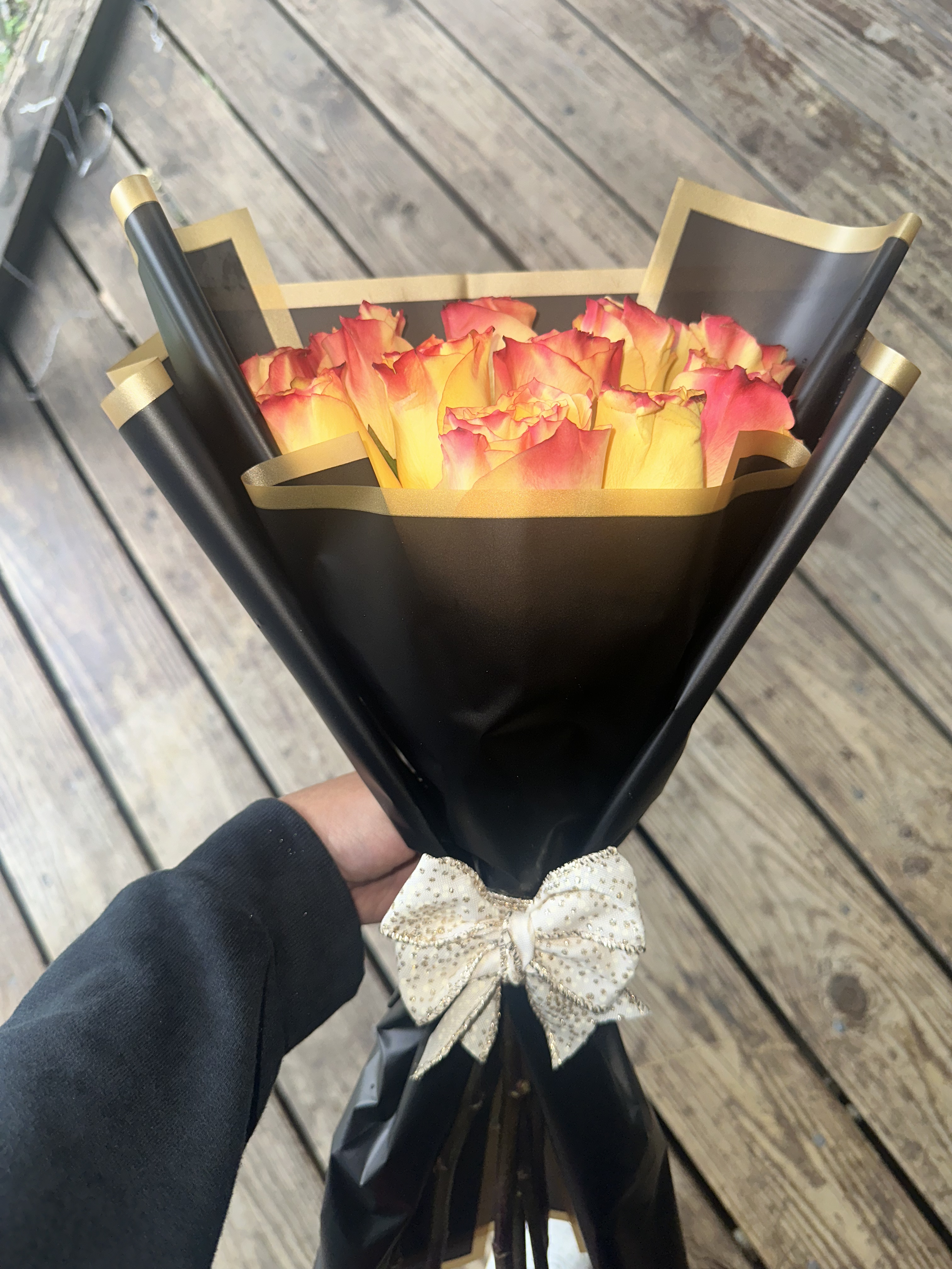 Sunrise Rose Bouquet