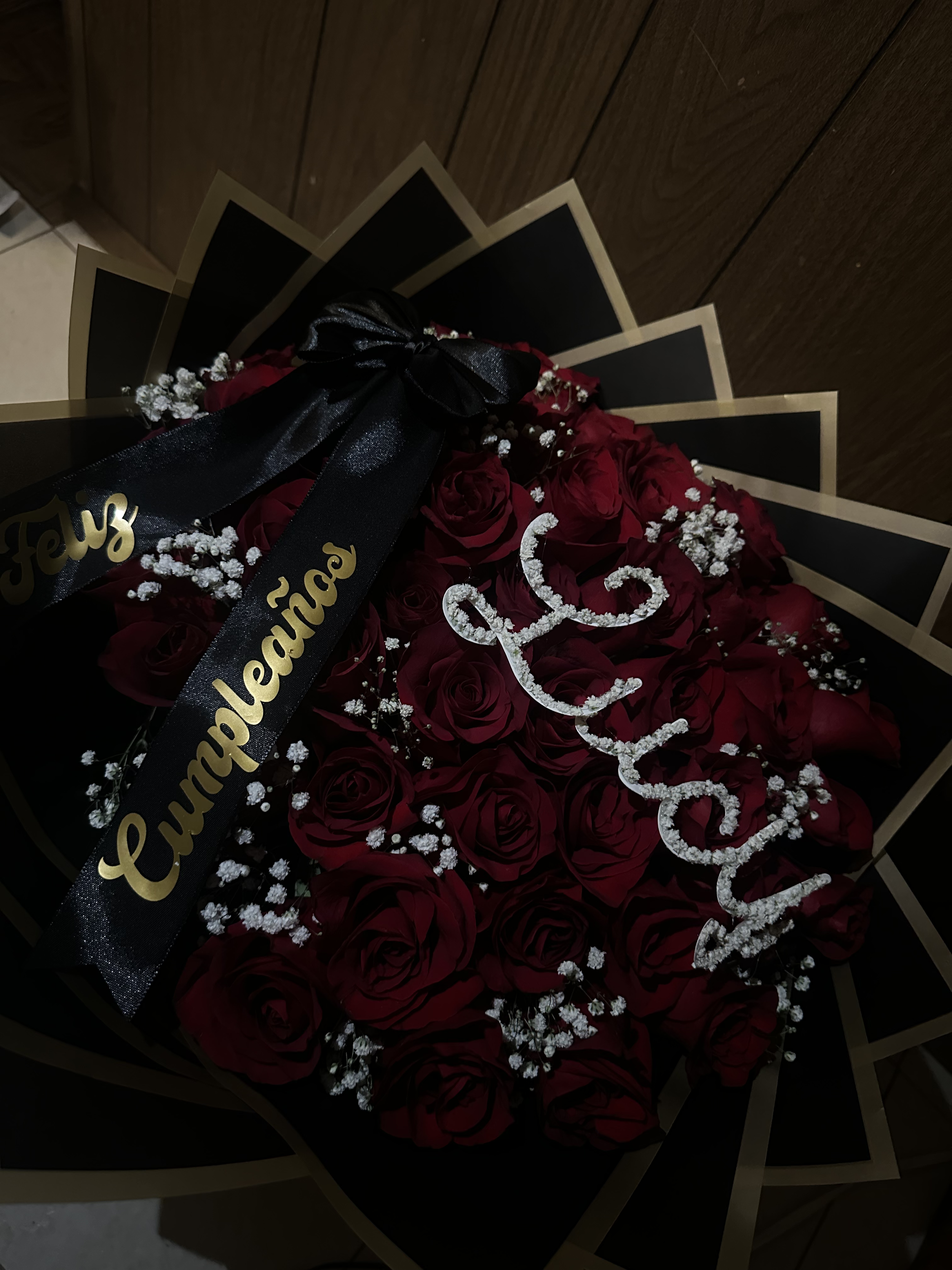 Happy Birthday Bouquet - Roses