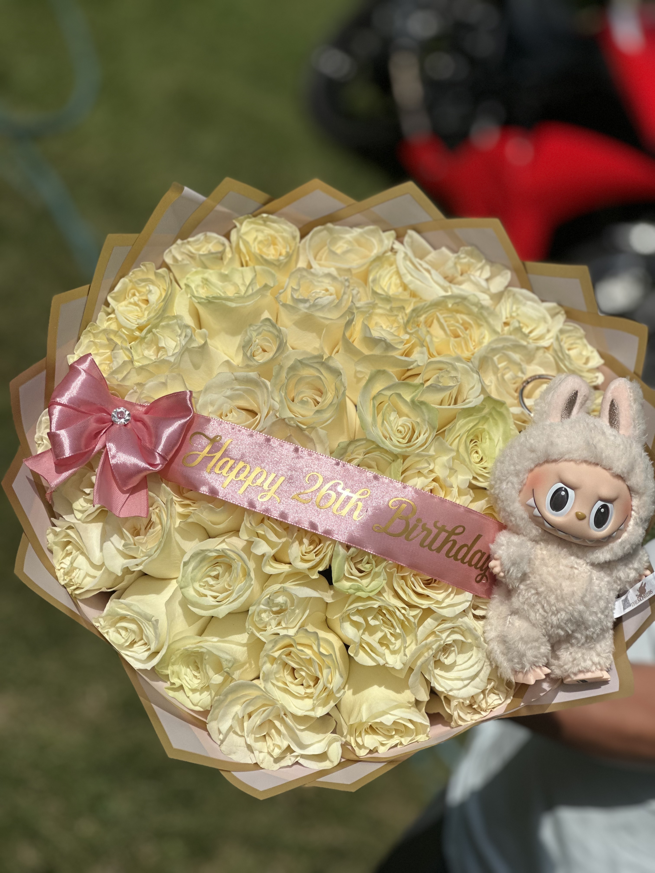 Happy Birthday Bouquet - Labubu