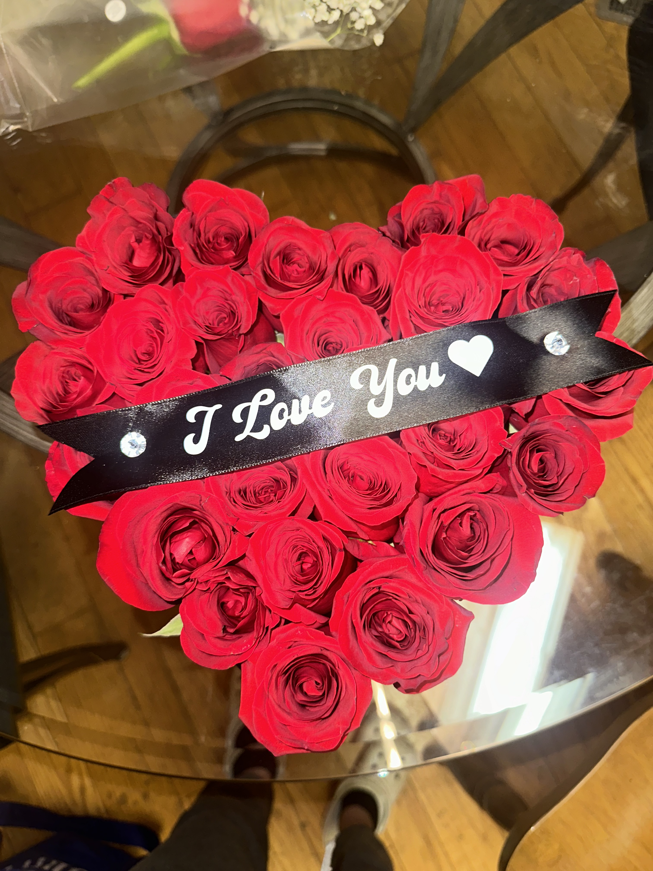 I Love You - Heart Shaped Arrangement