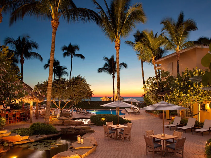 Escape to LaPlaya Beach &amp; Golf Resort for a warm winter holiday.