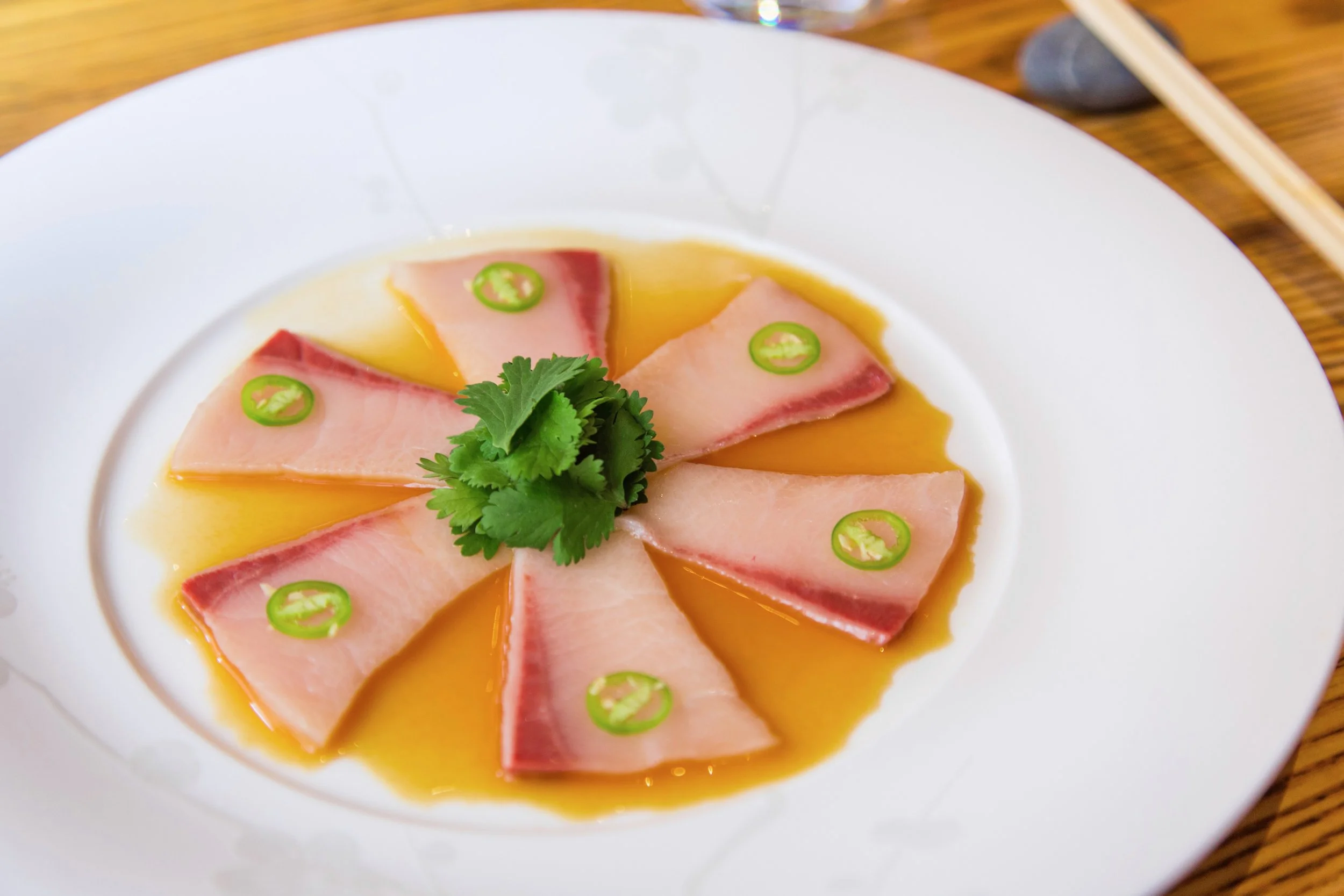NobuHotelLondonPortmanSquare_Yellowtail Sashimi with Jalapeño.jpg