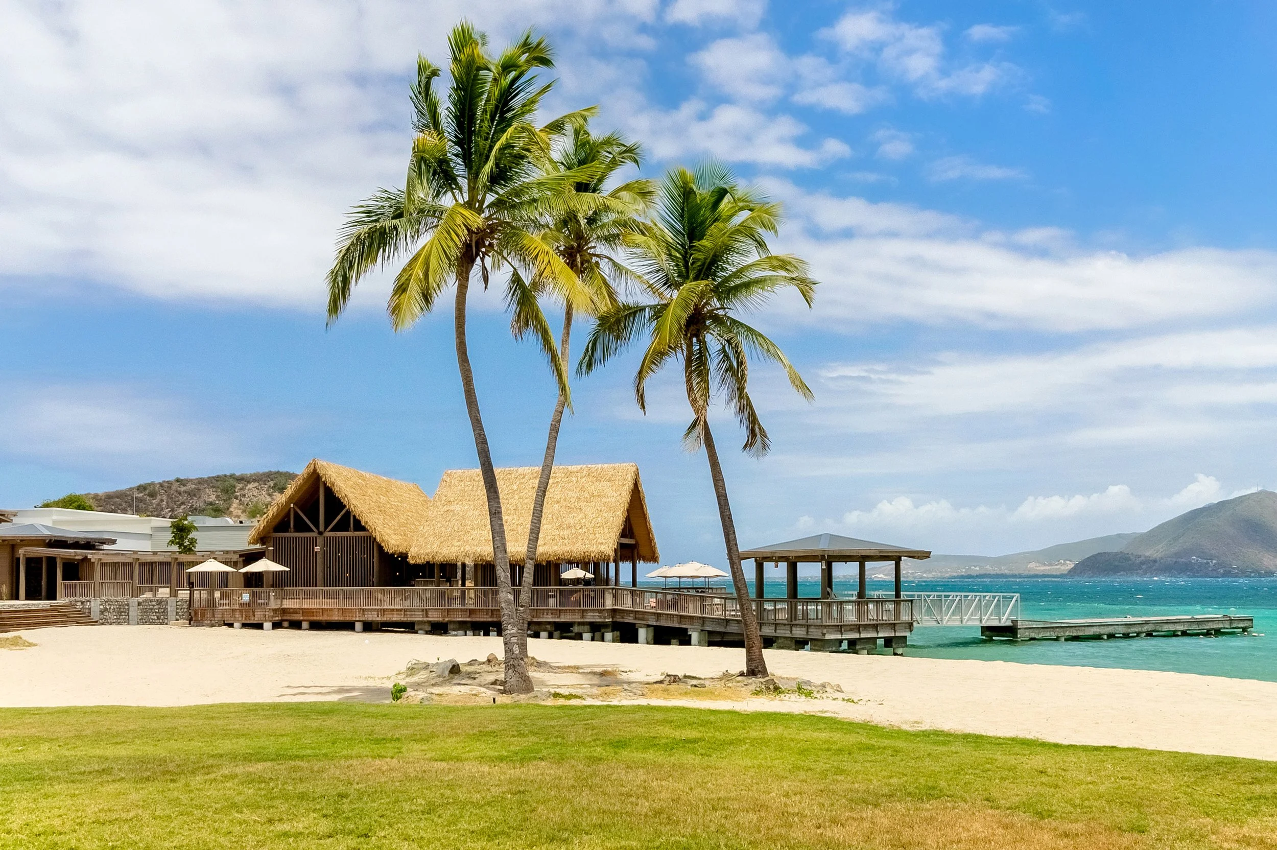 Park-Hyatt-St-Kitts-Exterior-Fishermans-Village-Jetty-Coconut-Trees.JPG