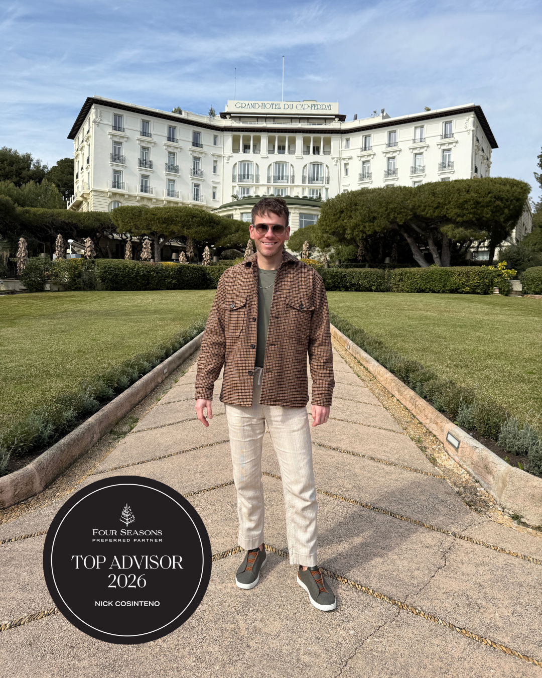 Four Seasons Preferred Partner - Top 10 Advisor - Grand Prize Winner