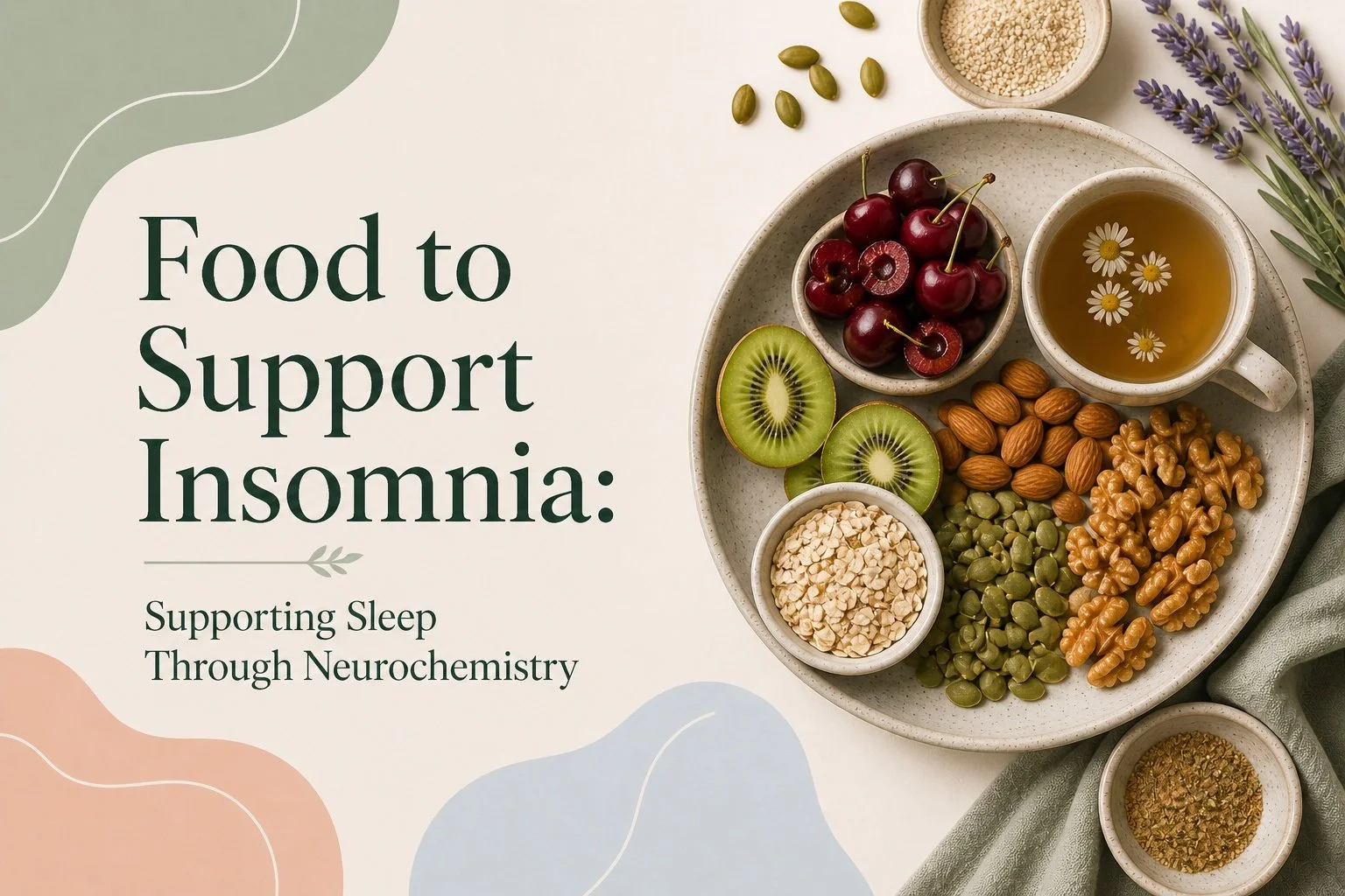 Food to Support Insomnia: Supporting Sleep Through Neurochemistry