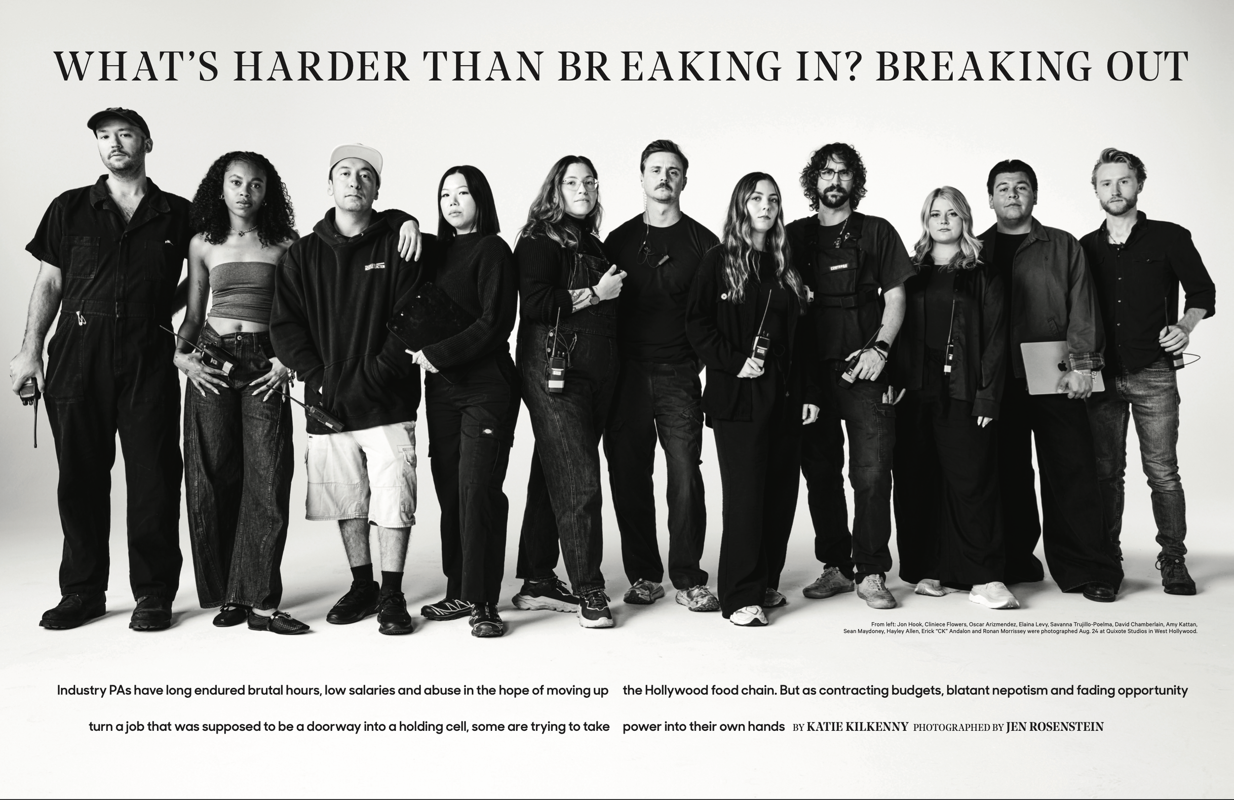 Production Assistants x Jen Rosenstein 