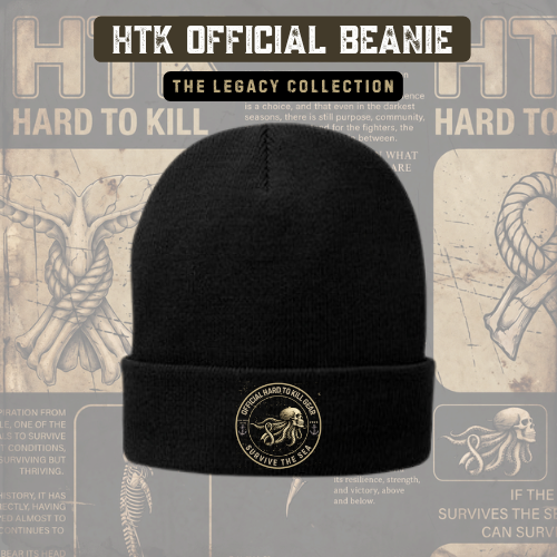 HTK OFFICIAL BEANIE - BLACK