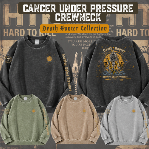 CANCER UNDER PRESSURE CREWNECK