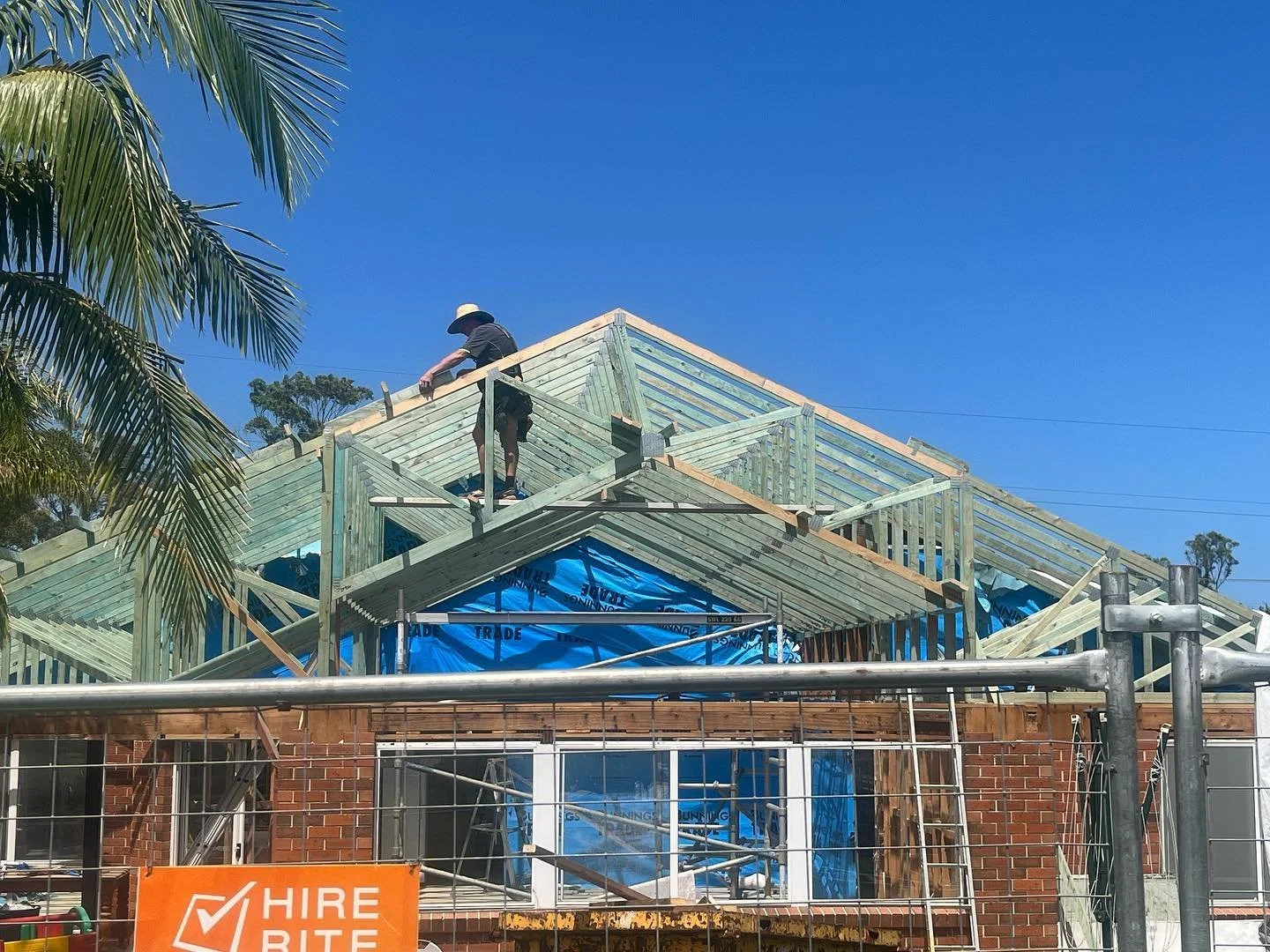 New trusses, roofing and cladding in warnervale