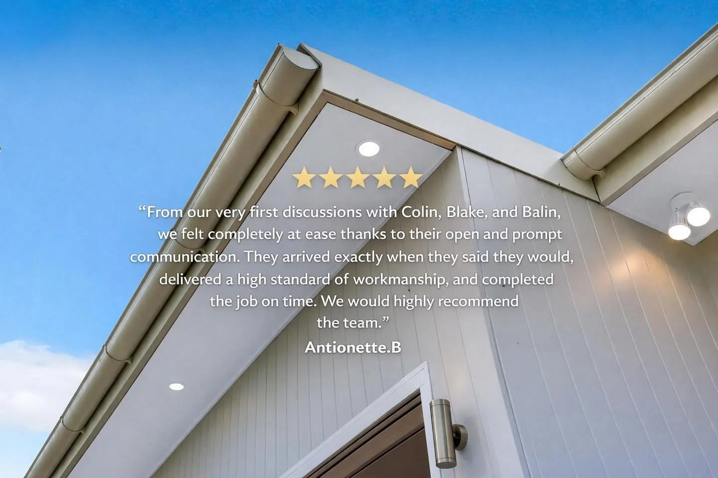 We love feedback! 
We pride ourselves on communication with our clients and working to make their dreams become reality. 

Antionette in Summerland Point had nothing but nice reviews for the Command team. 

Let&rsquo;s talk today to help make your id