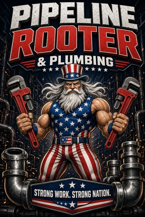 Pipeline Rooter and Plumbing logo