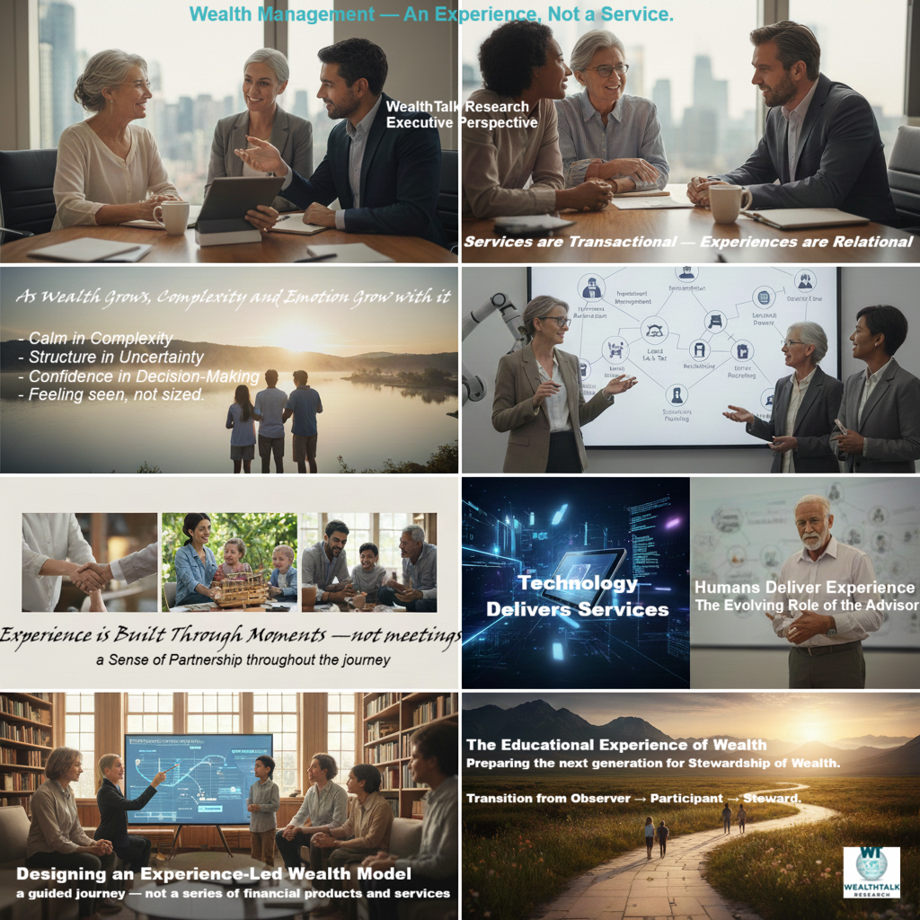 Wealth Management—An Experience, not a service.