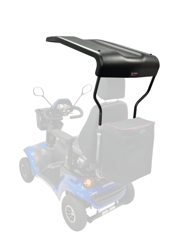 Hard Suncanopy (adjustable height) - Metallic Grey