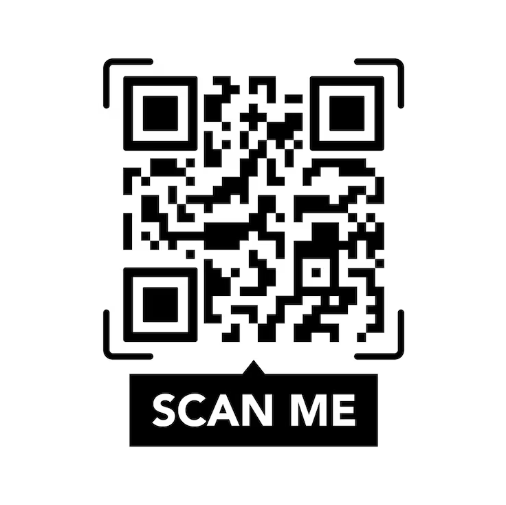 Simple Tombstone QR Code