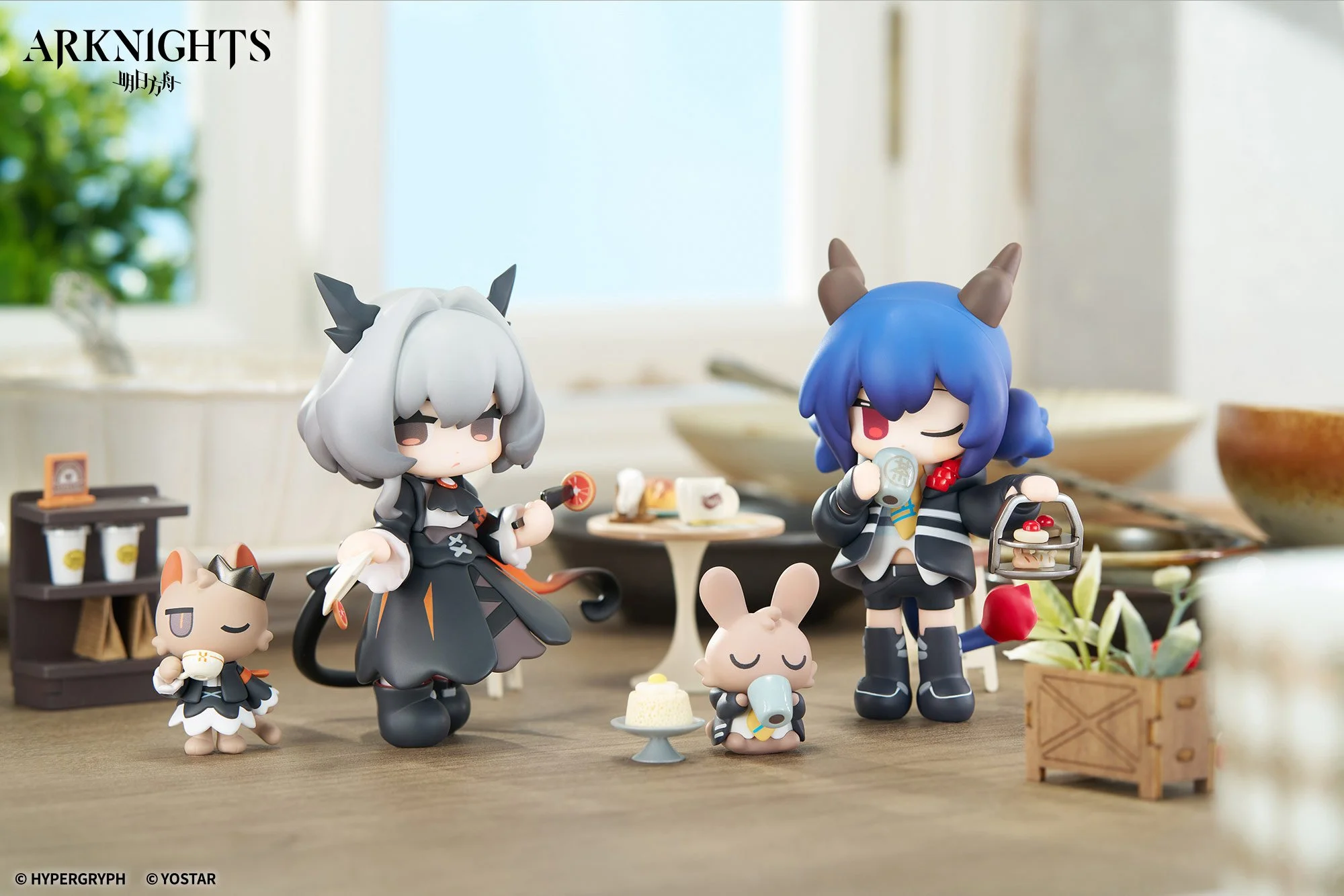 [Arknights] Dessert Time Series Ch'en & Talulah Q-size Figures