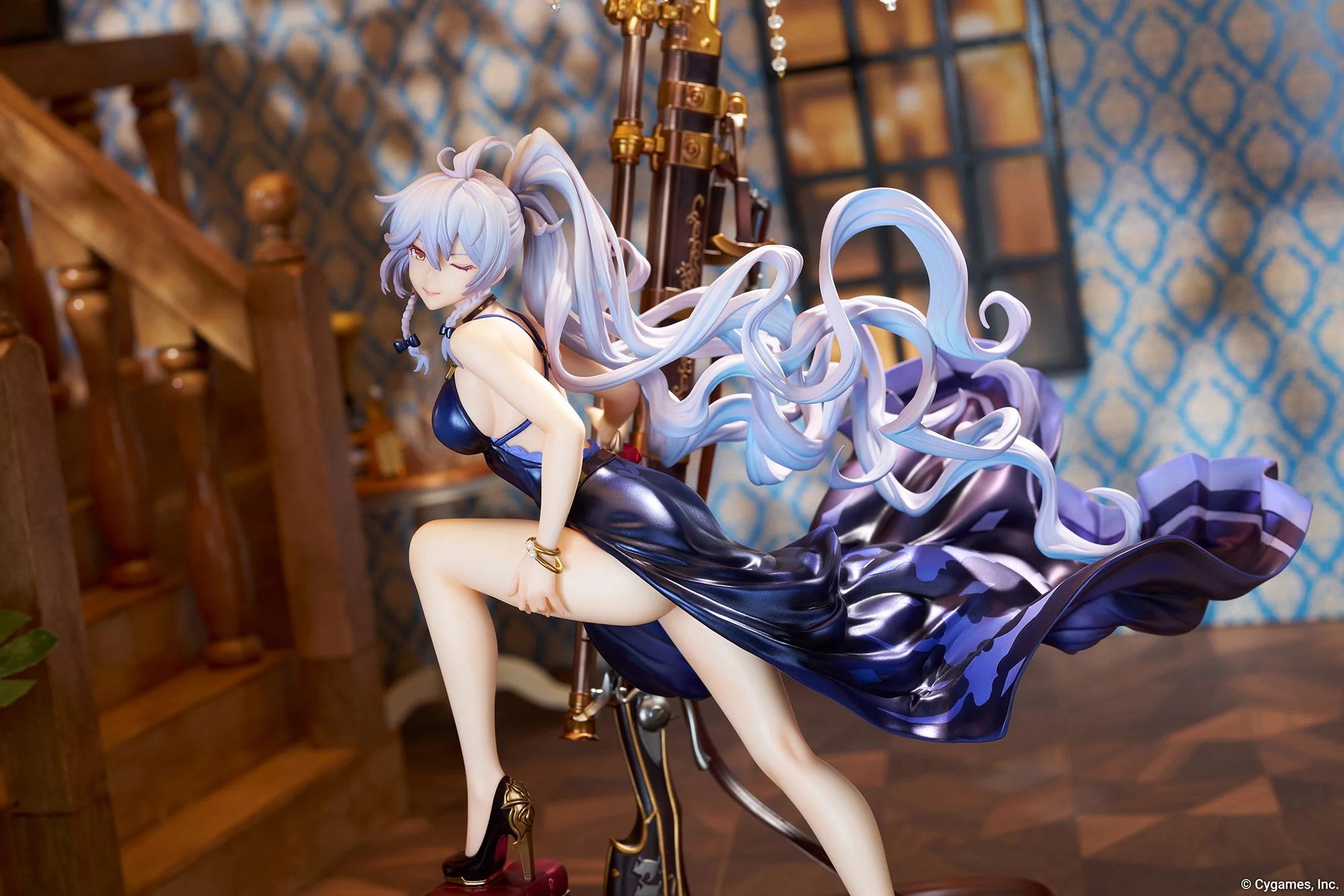 [Granblue Fantasy] Silva Gentian Blue 1/7 Scale Painted Figure
