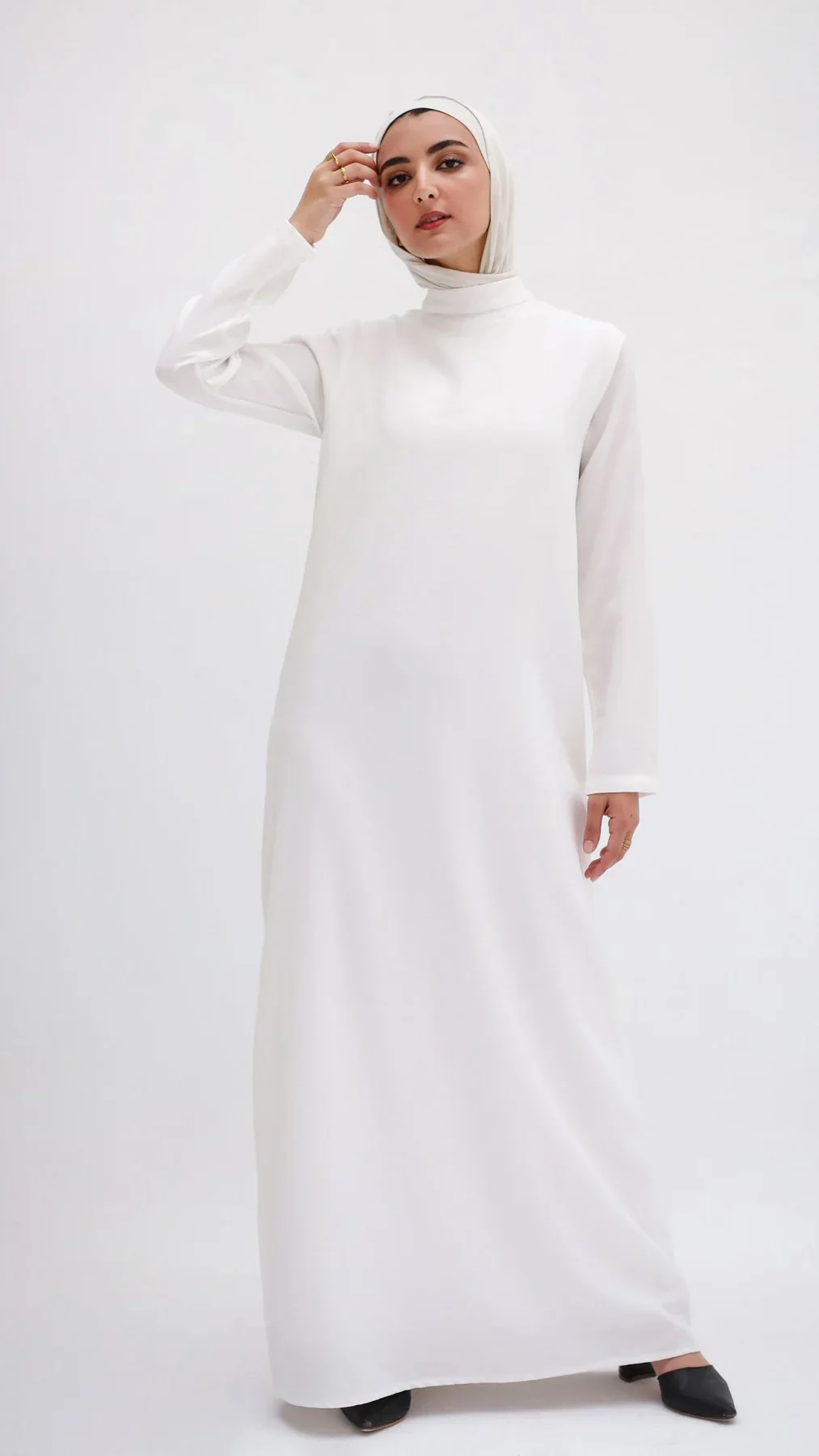 Basic Sleeve Slip Dress