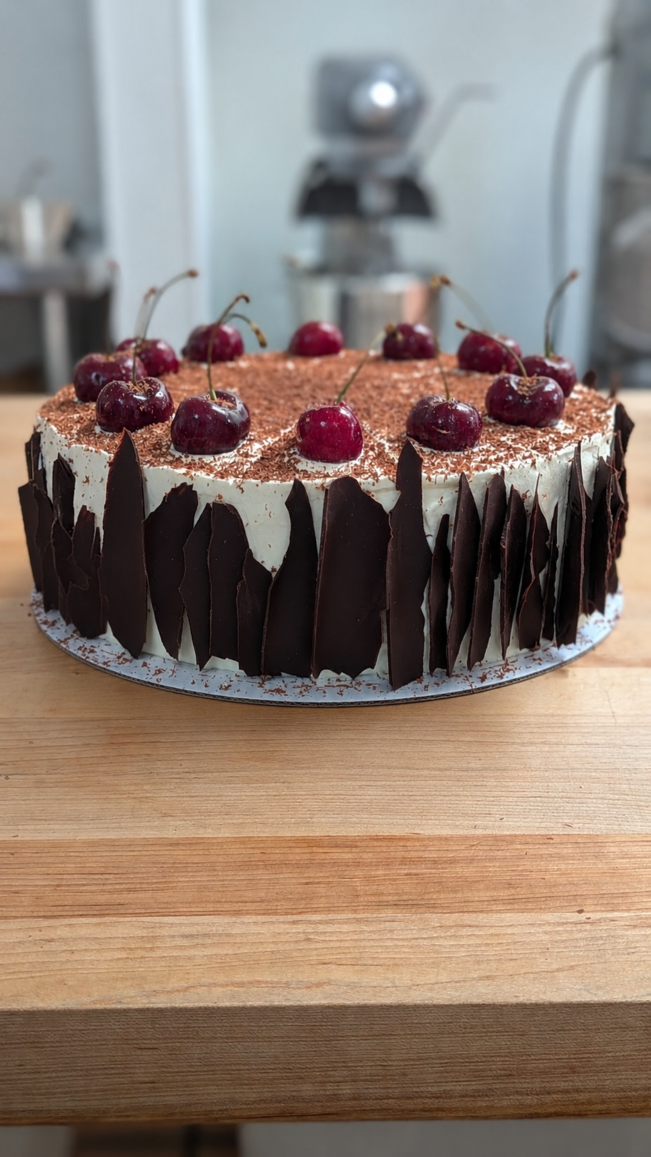 Seasonal Black Forest Chocolate Cake