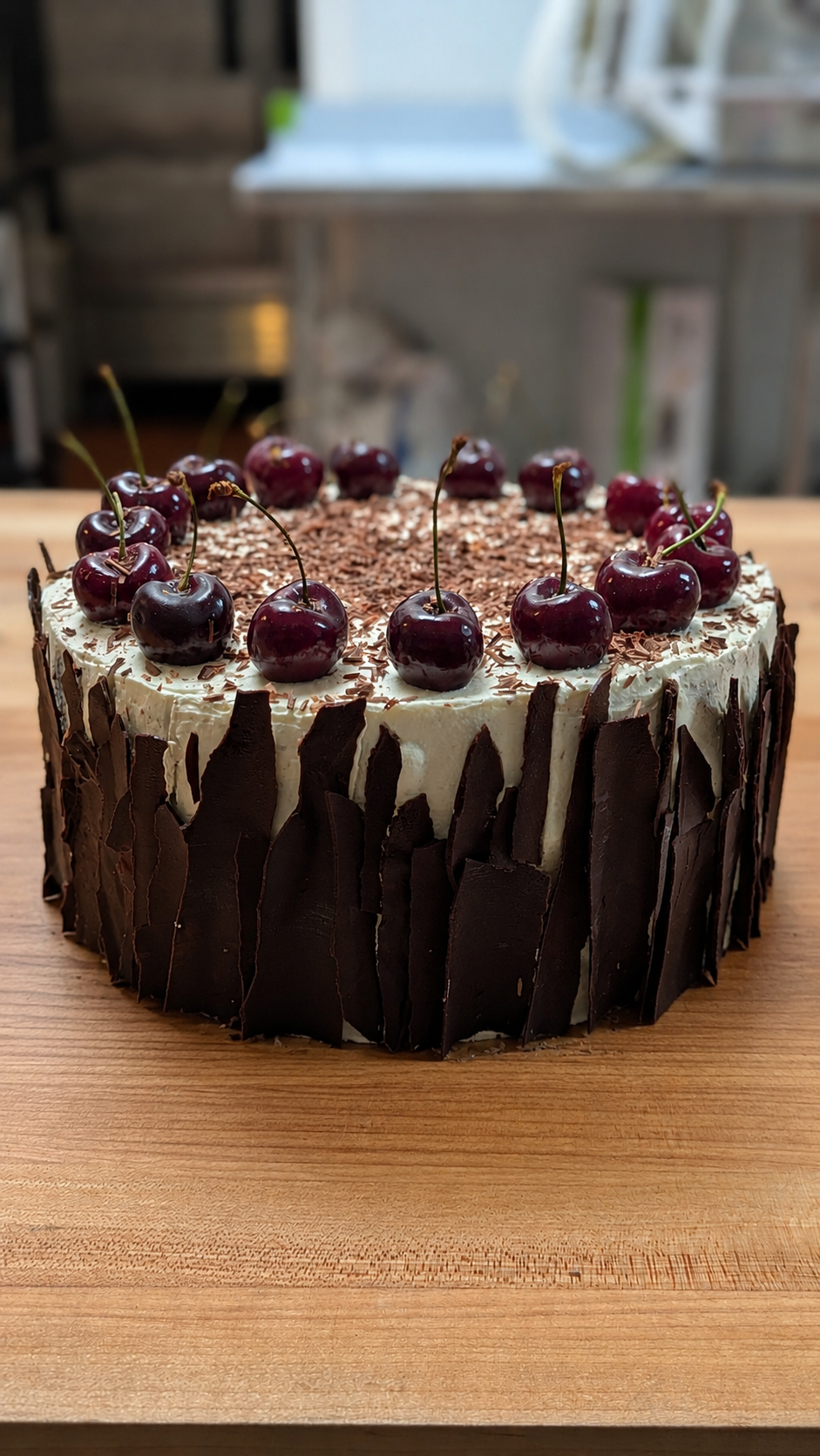 Seasonal Black Forest Chocolate Cake