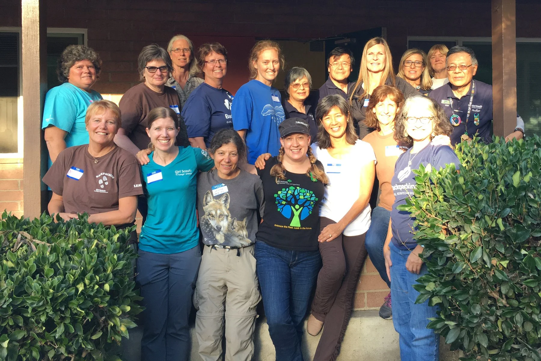 California Girl Scout Backpackers Founding Members