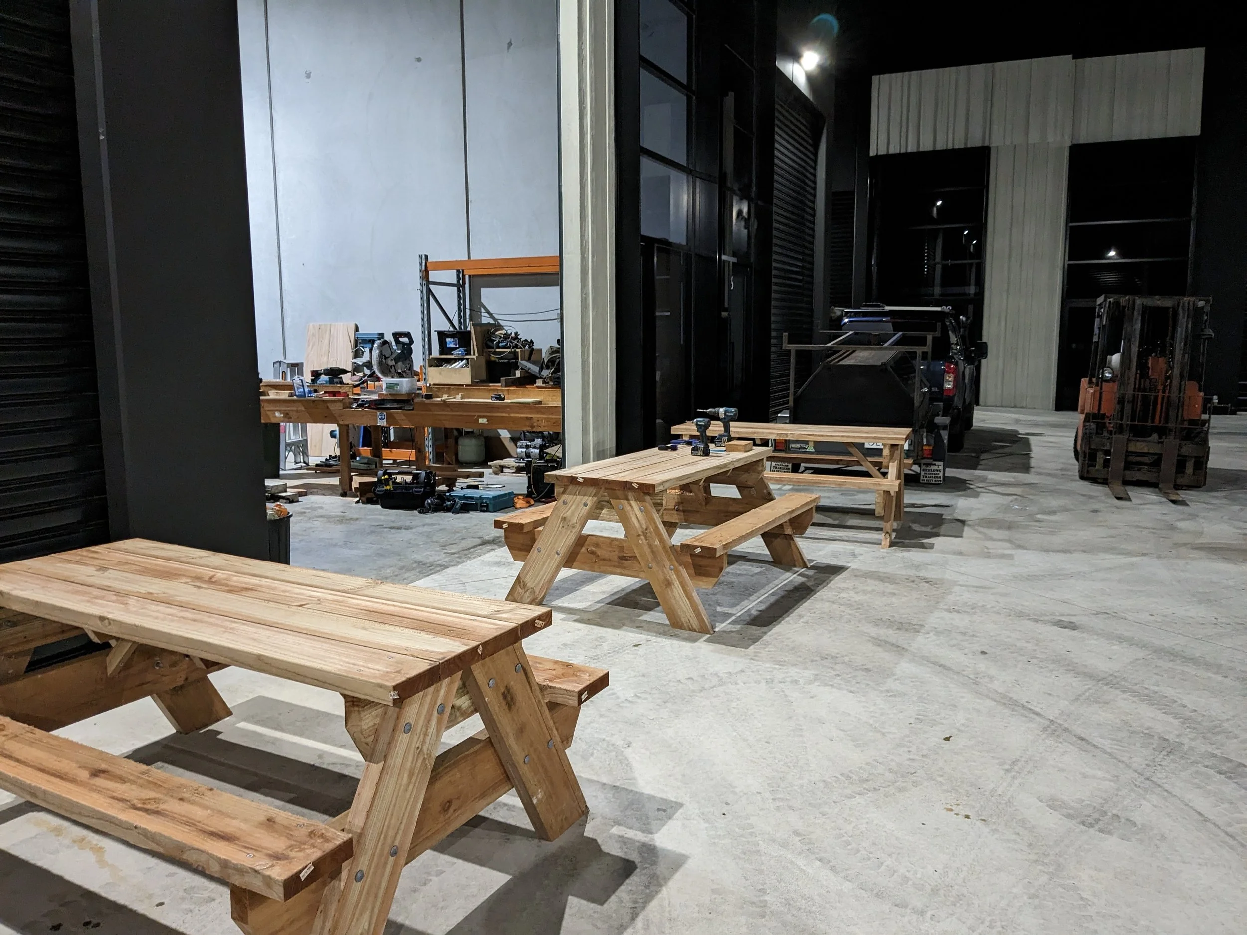 Behind the scene on how Geelong Picnic Tables made their tables