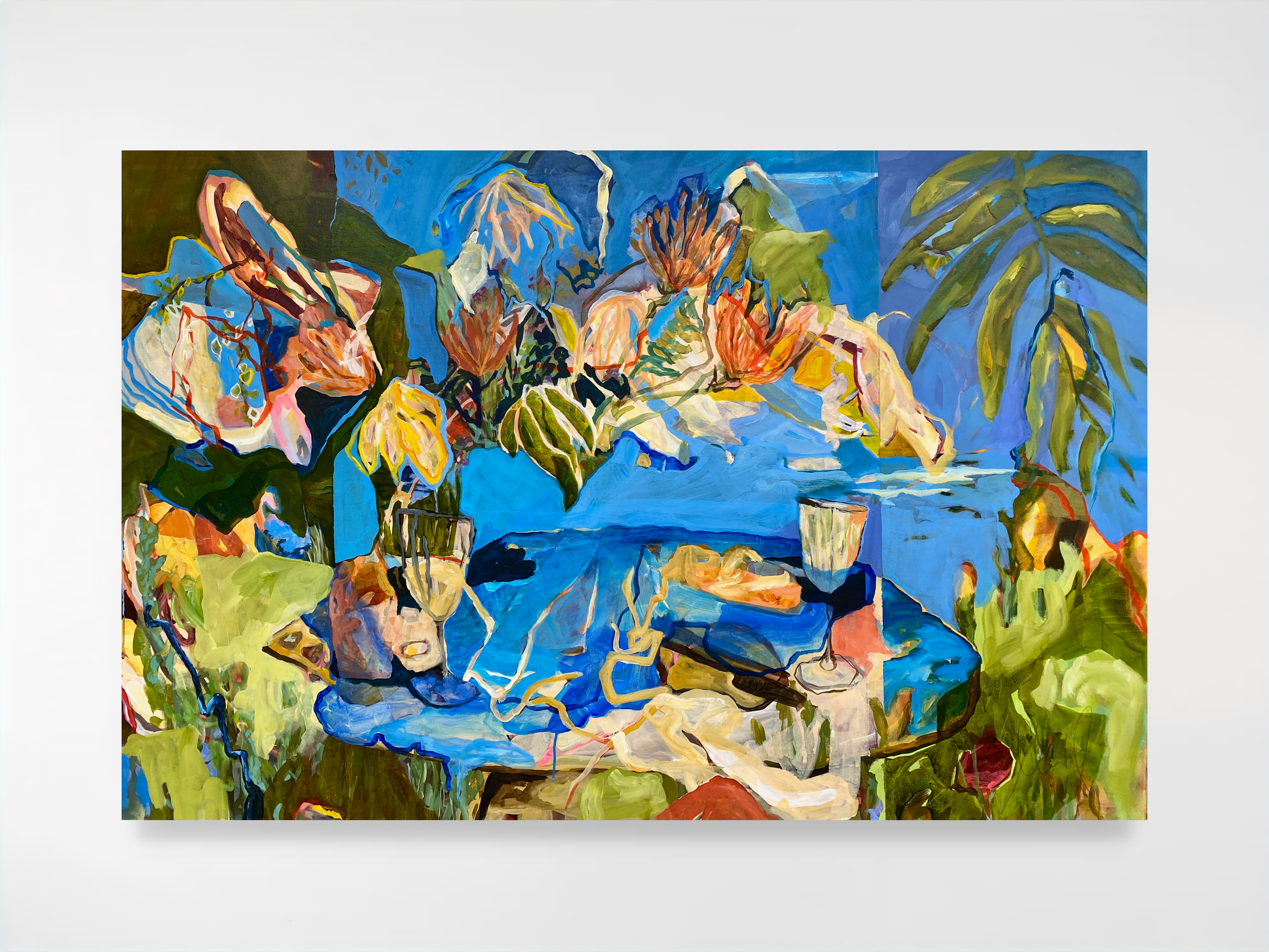 Cape Memories, 2025, Acrylic on canvas  — 103x155x3 cm
