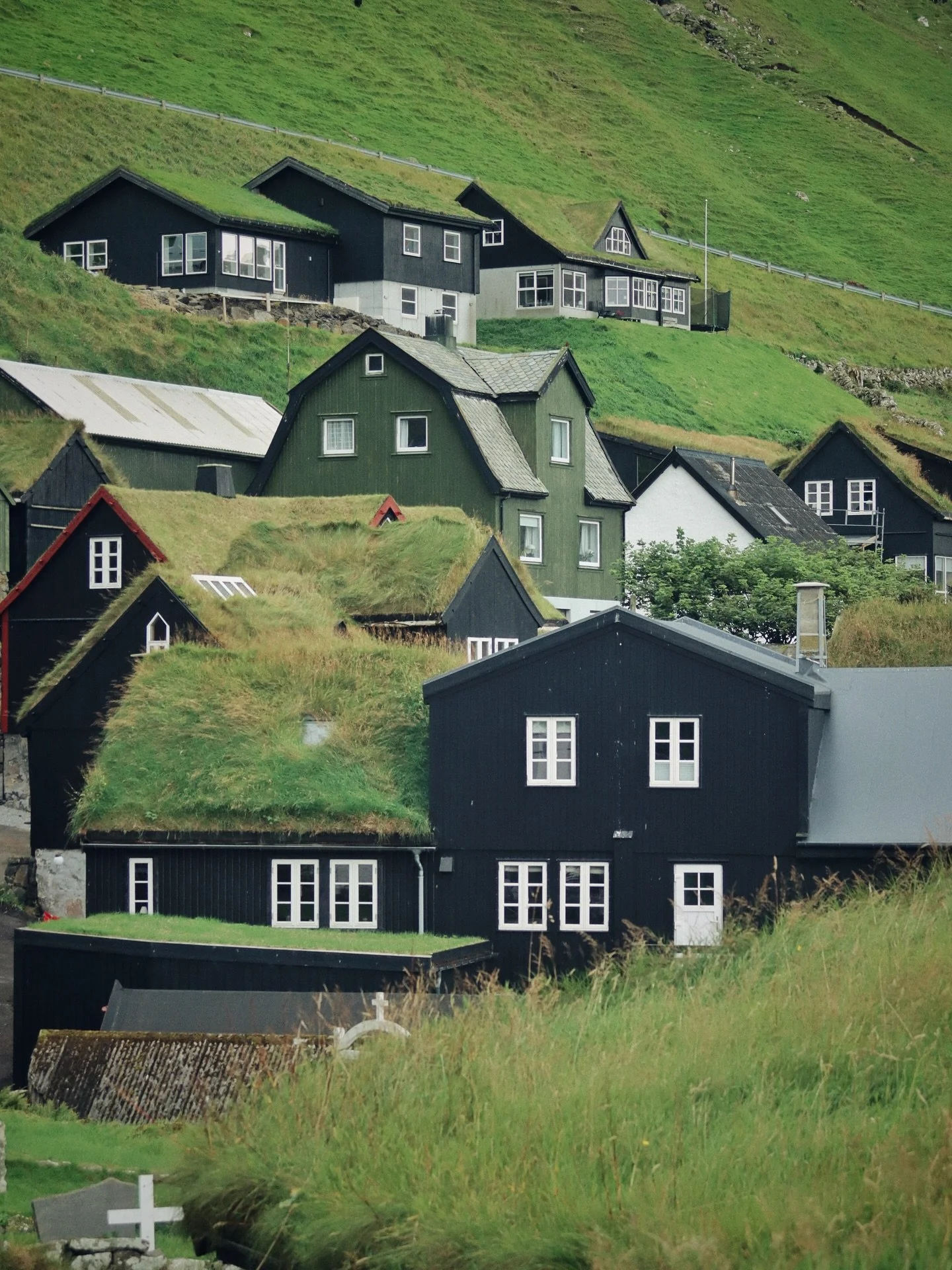 Road-tripping through the Faroe Islands = endless shades of green, cliffs that make you feel like a tiny speck, and villages so charming they could be straight out of a fairytale. And then there are the locals&hellip; sheep.

#faroer #visitfaroer #vi