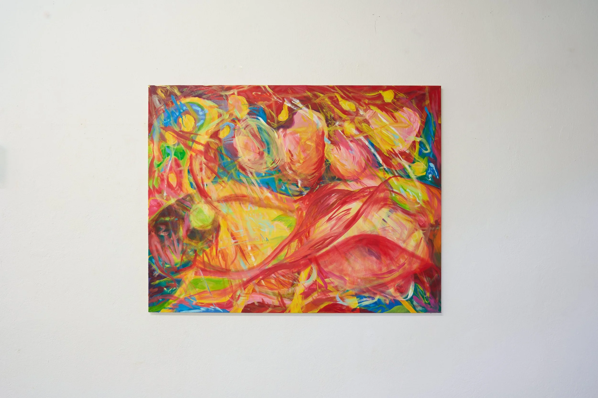 The Plateau of Light,
oil on canvas, 135 × 105 cm, 2025